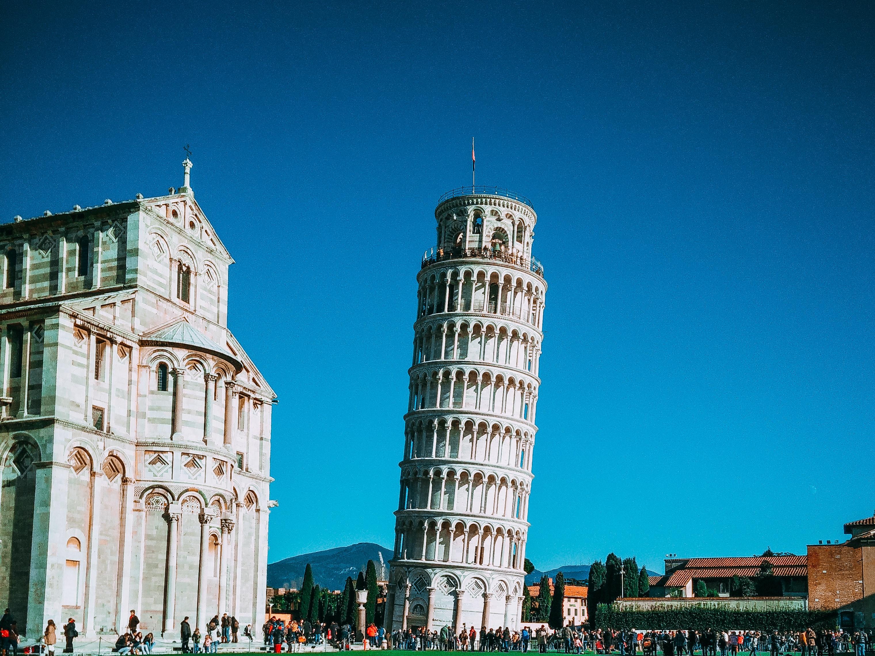 Free of italy, leaning tower of pisa, pisa