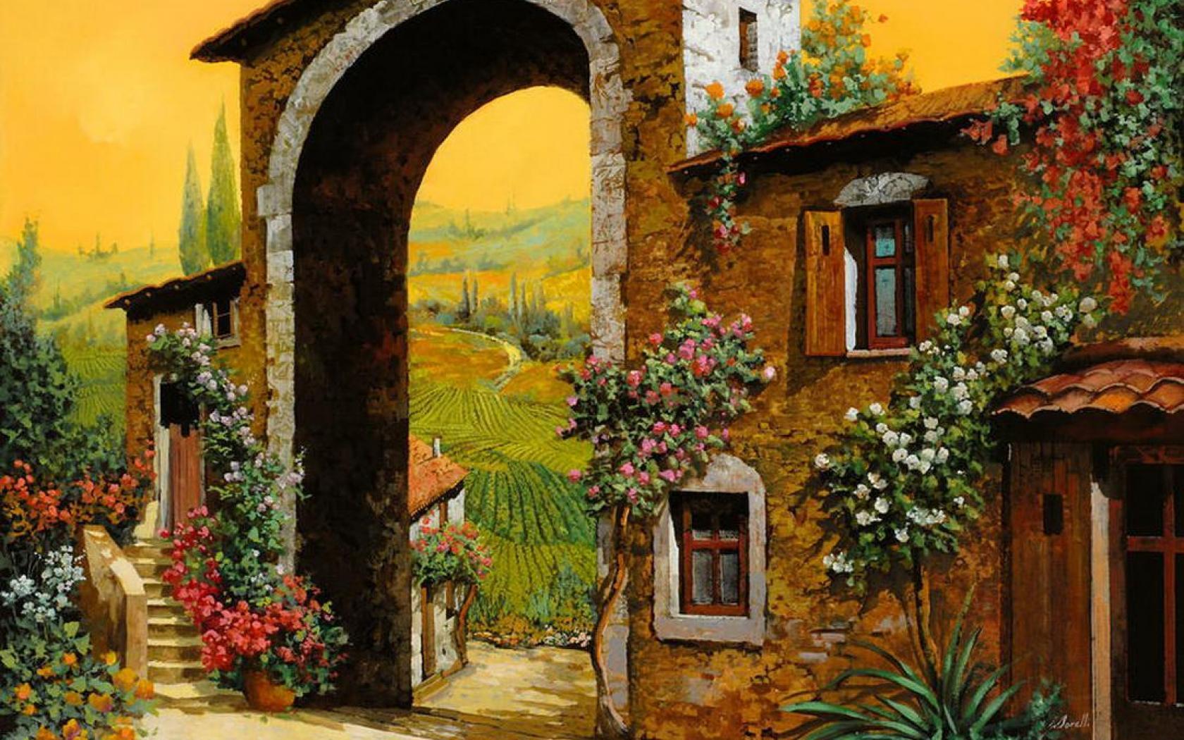Tuscany wallpaper Gallery