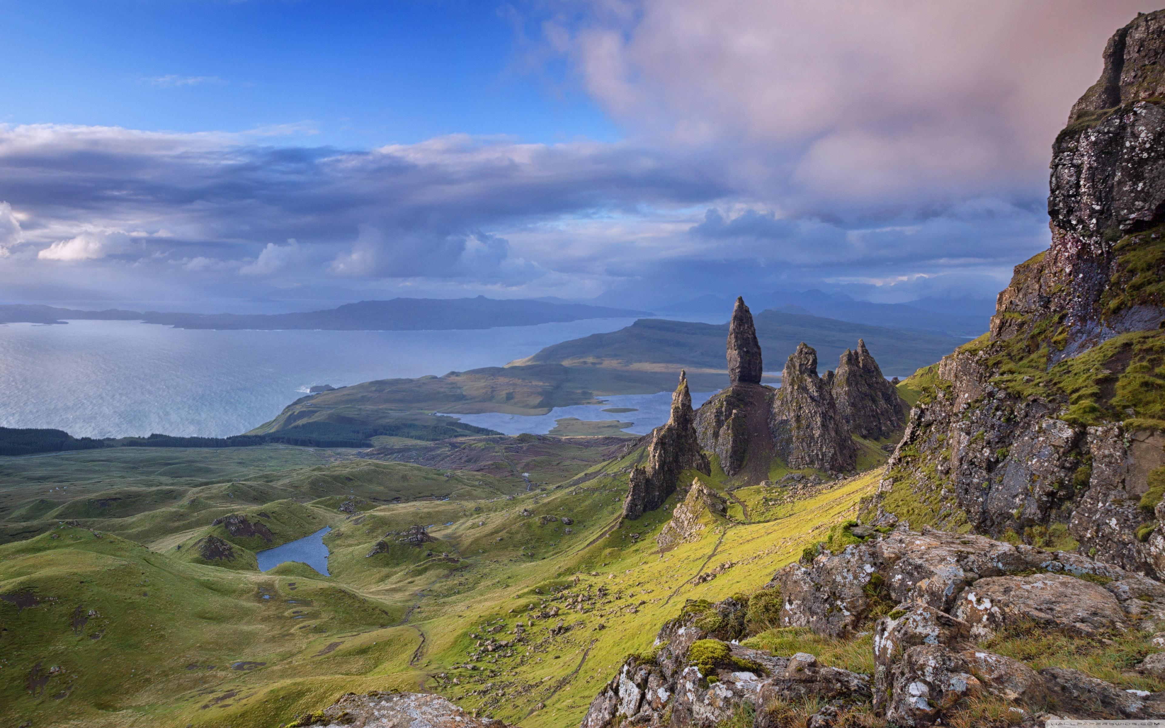 Old Man of Storr, Isle of Skye, Scotland ❤ 4K HD Desktop Wallpaper
