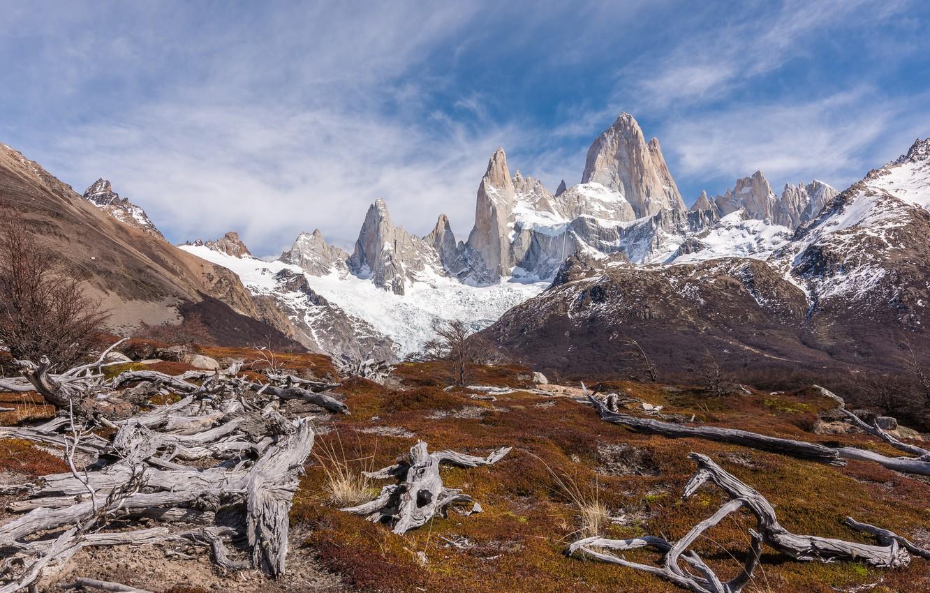 Wallpaper mountains, Argentina, Argentina, Patagonia, Mount Fitzroy