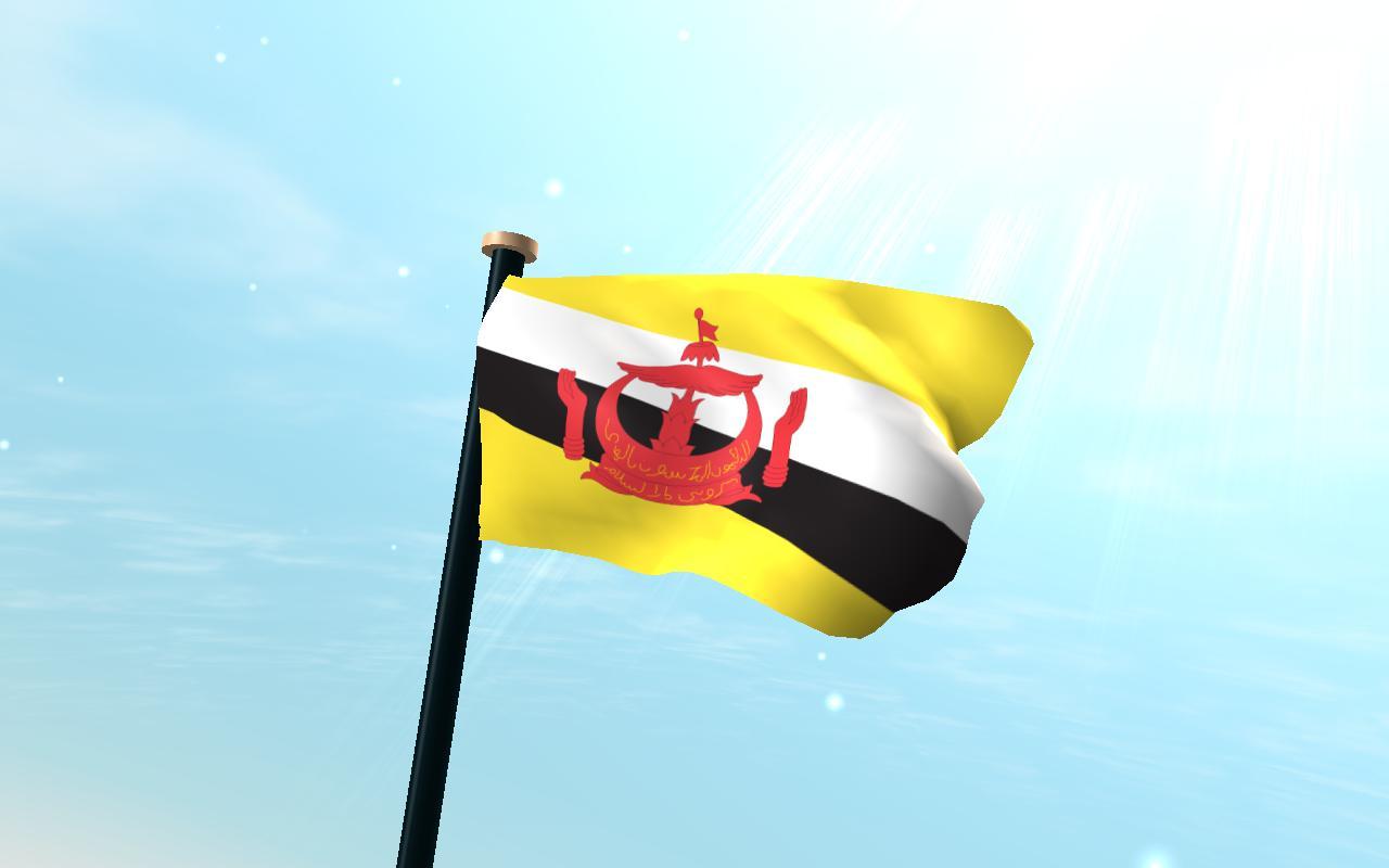 Brunei Darussalam Flag 3D Free for Android