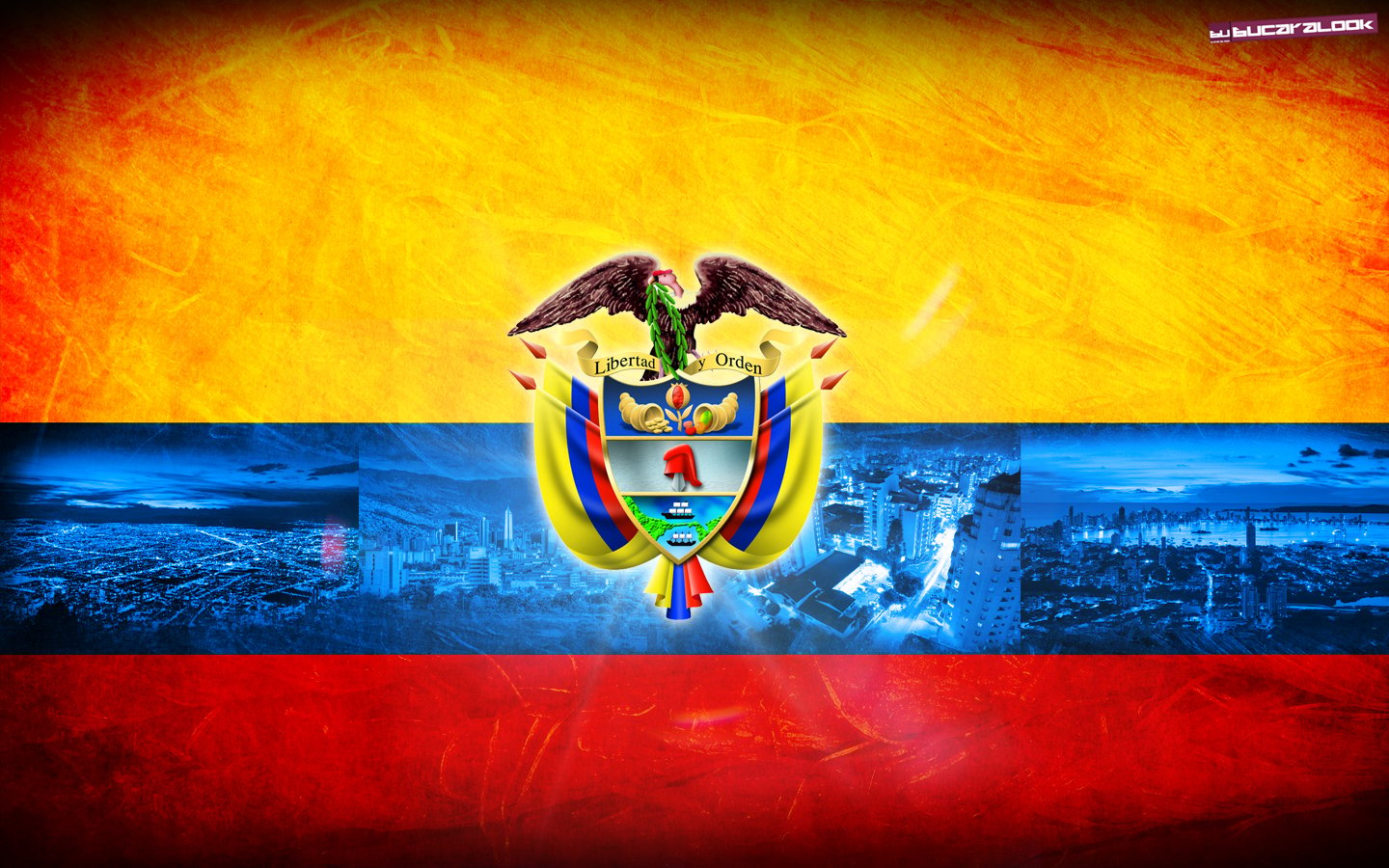 Best Travelling Wallpaper: Colombia Flag, Travelling
