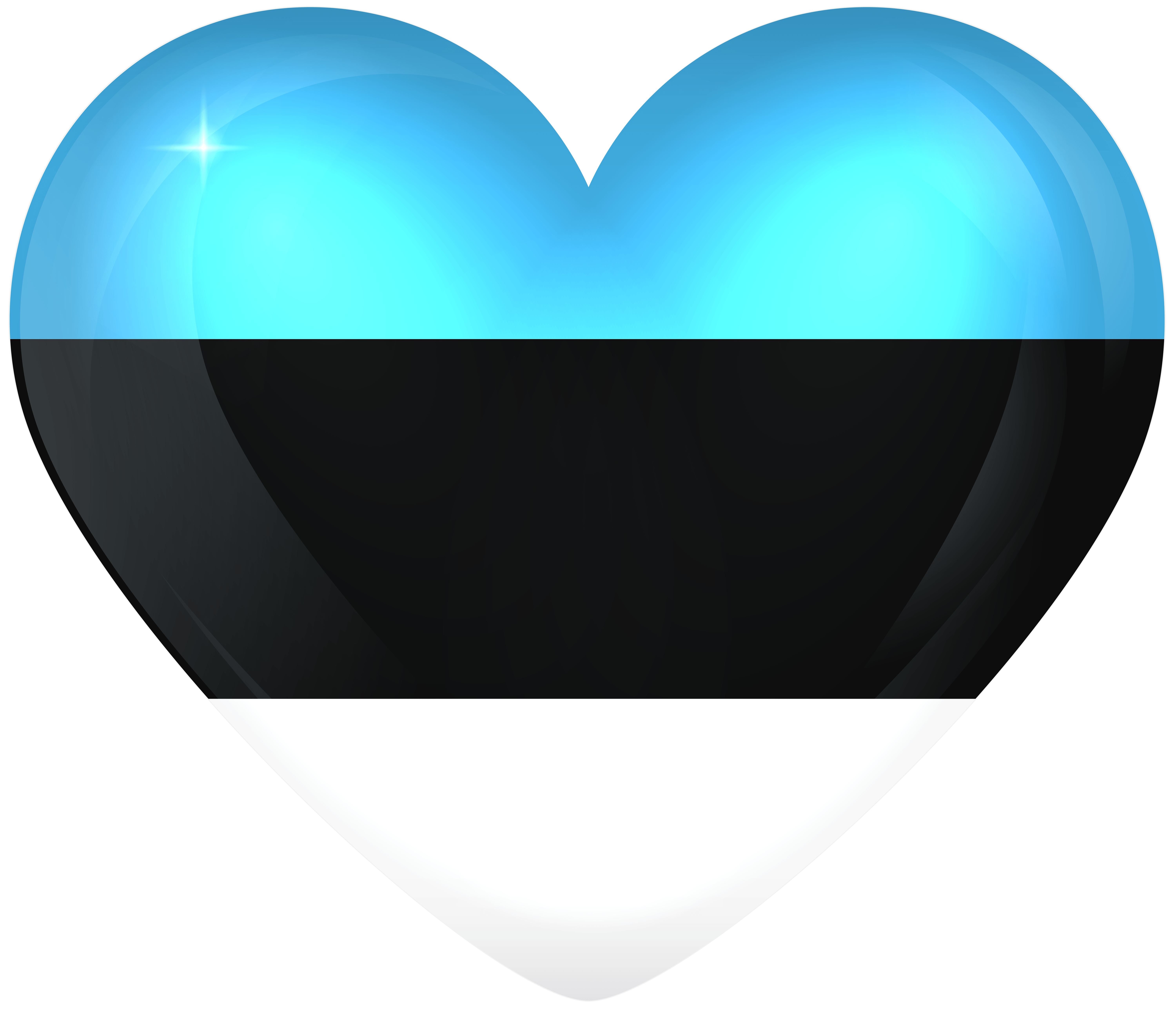 Estonia Large Heart Flag Quality