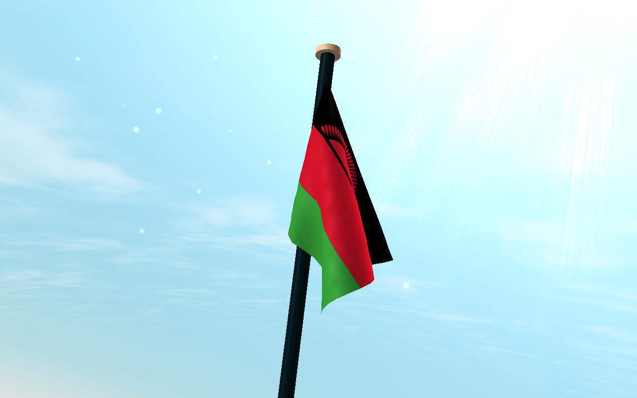 Malawi Flag 3D Free Wallpaper for Android