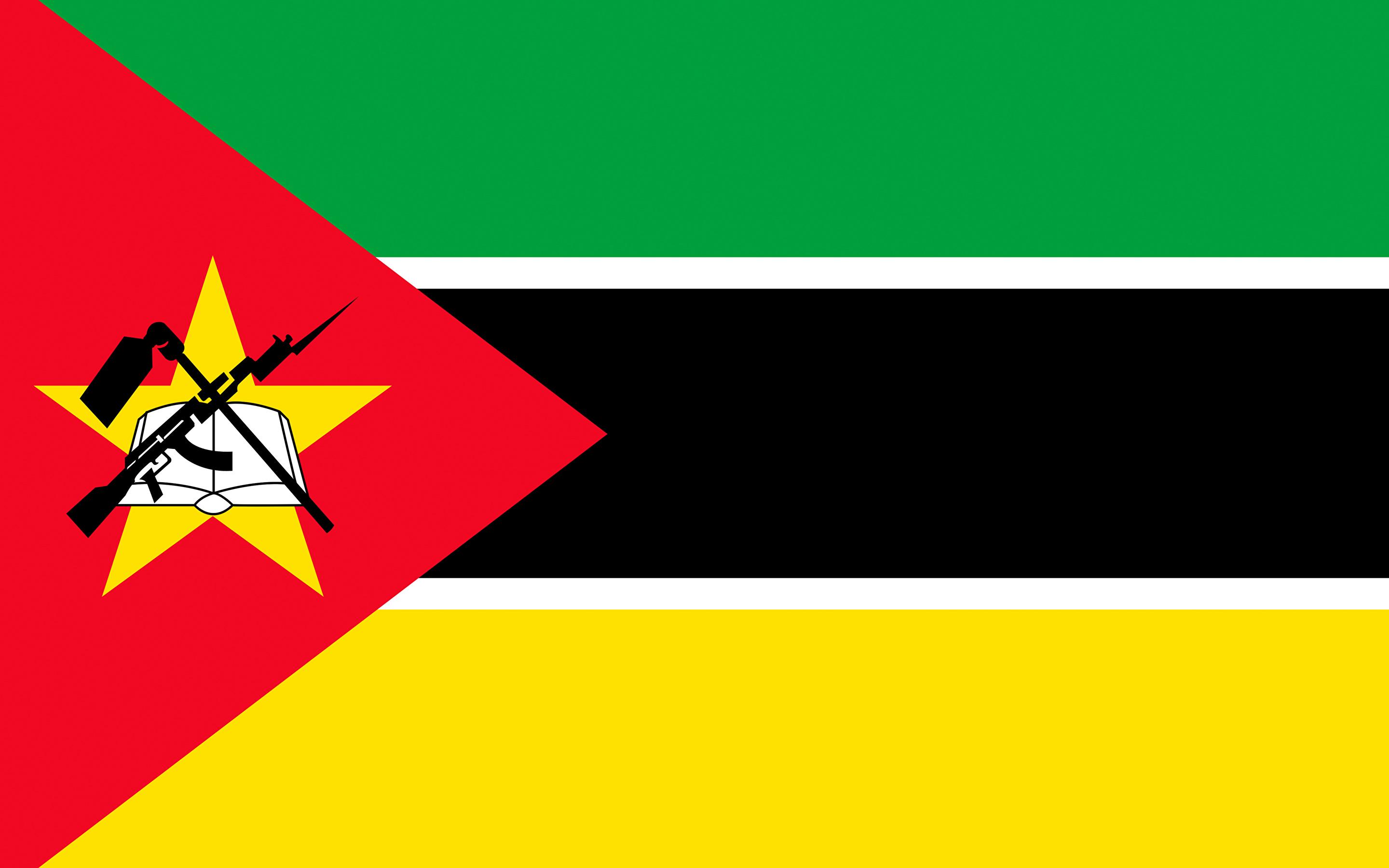 Wallpaper Mozambique Flag Stripes 2880x1800