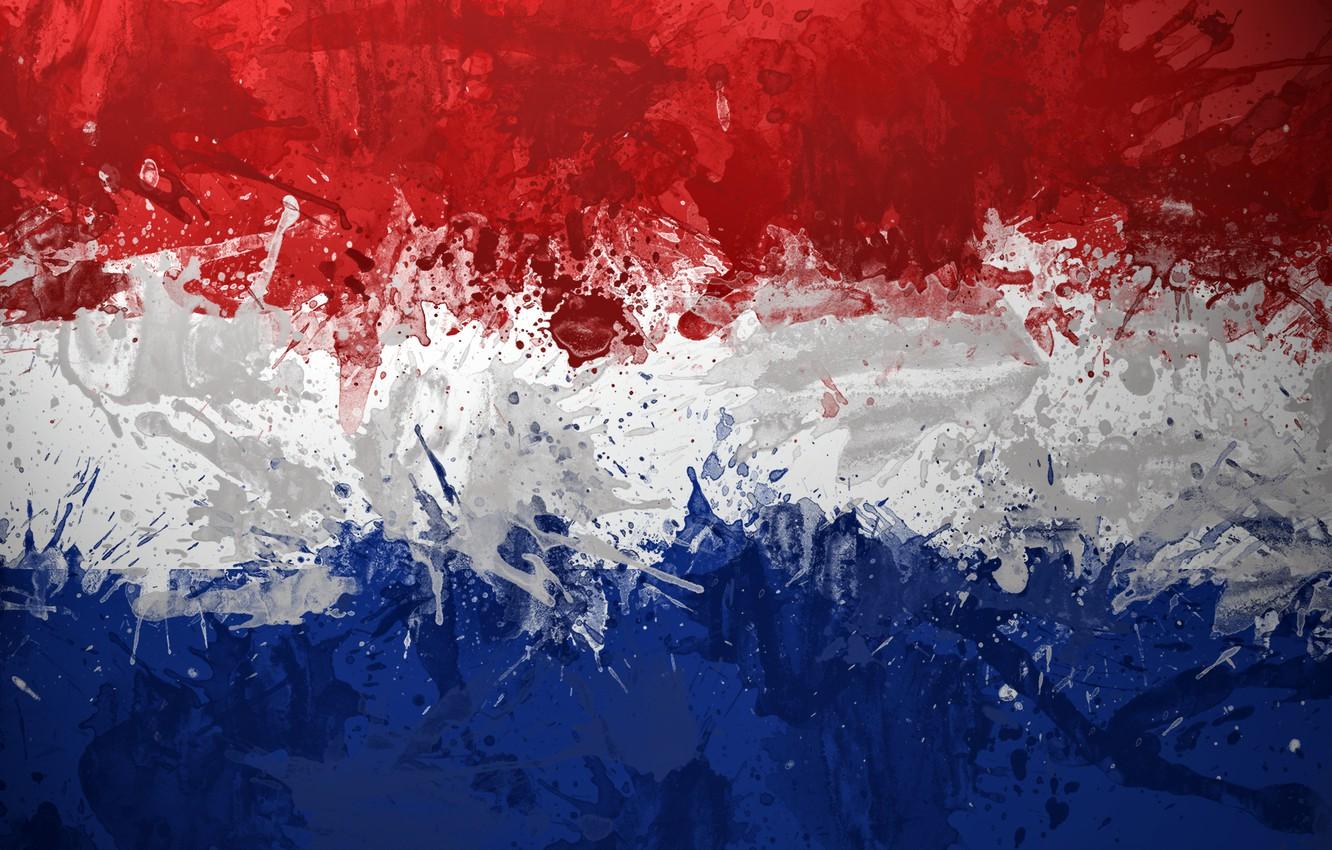 Wallpaper flag, Netherlands, Holland, Holland, Netherlands