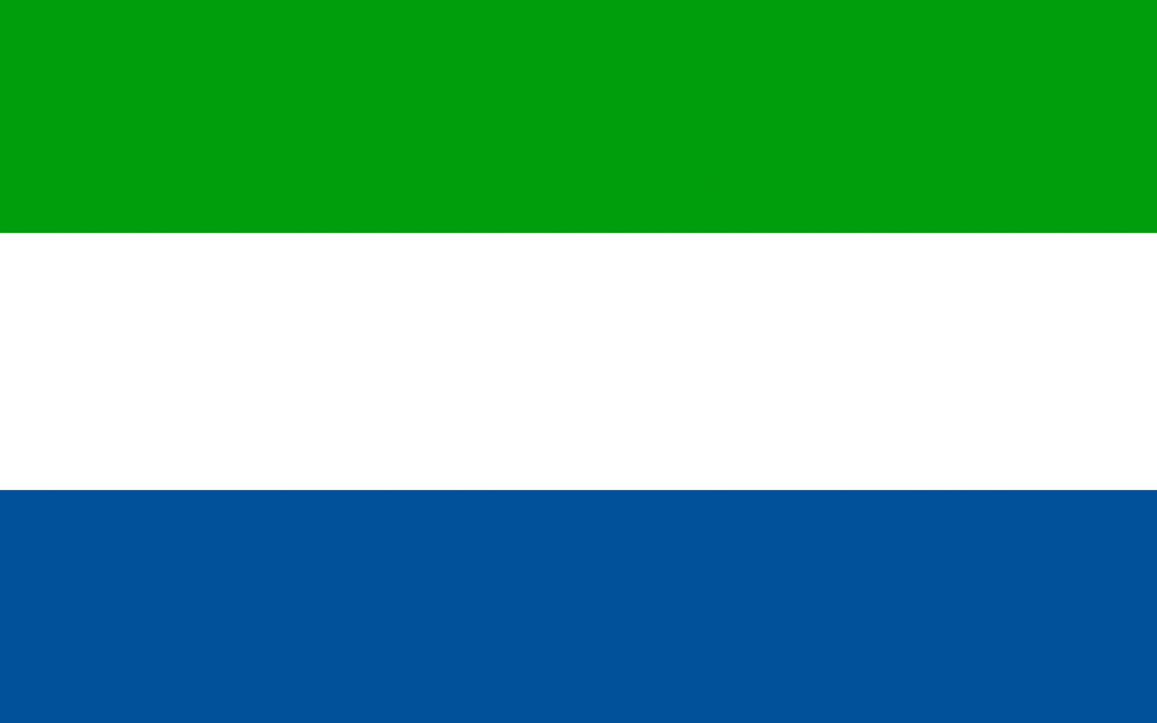 Photos Sierra Leone Flag Stripes 3840x2400