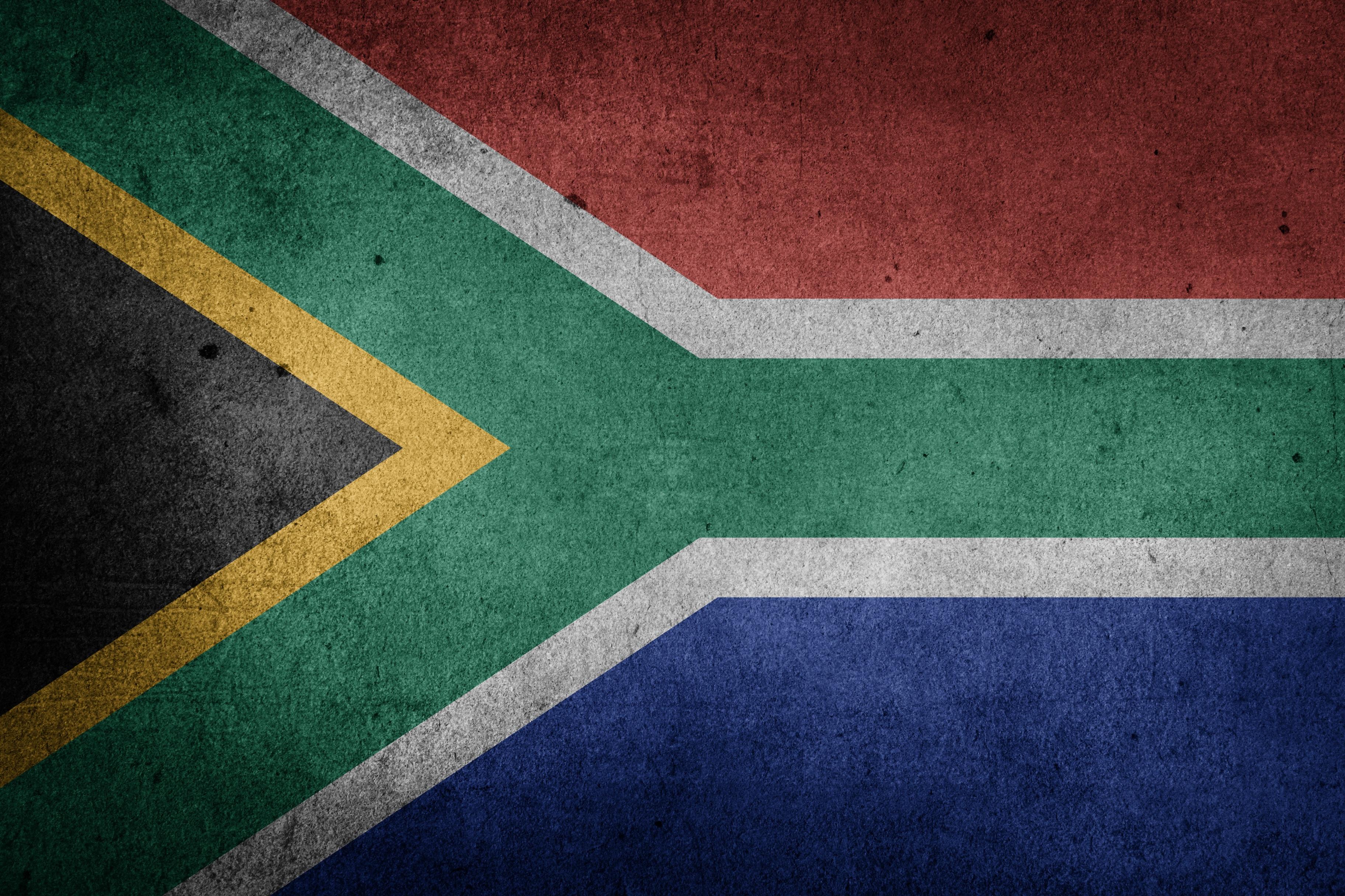 The Flag of South Africa (Grunge) HD Wallpaper