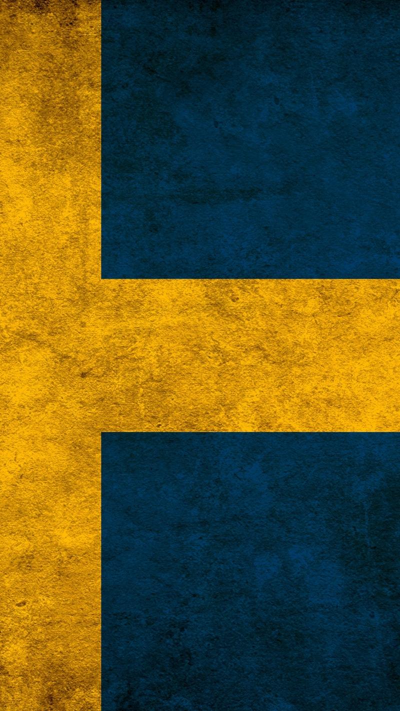 Download Wallpaper 800x1420 Sweden, Colors, Flag Iphone Se 5s 5c 5