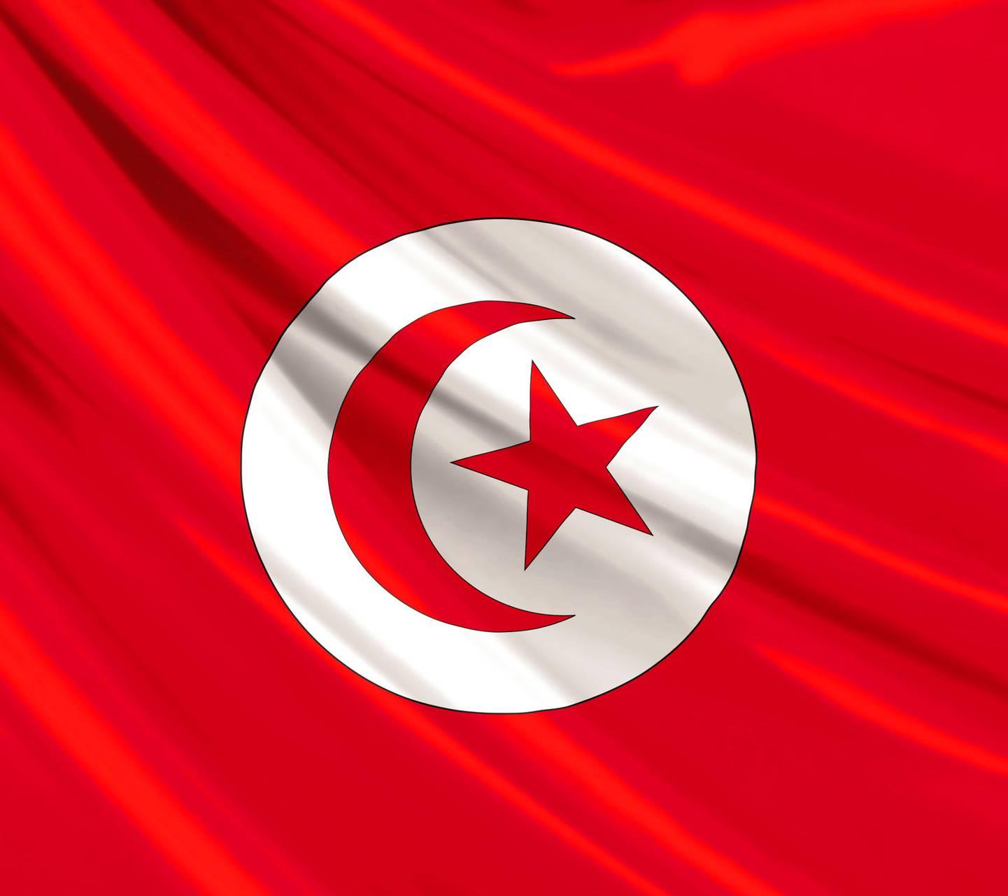Tunisia Flag Wallpaper