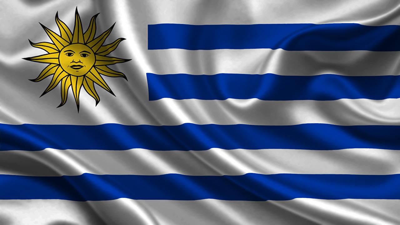 Wallpaper Uruguay Flag Stripes 1280x720