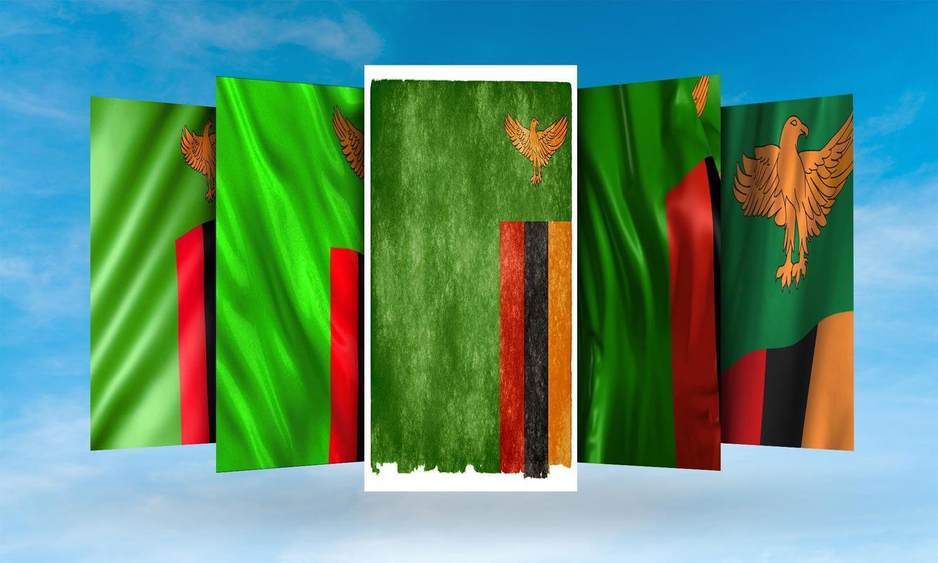 Zambia Flag Wallpaper for Android