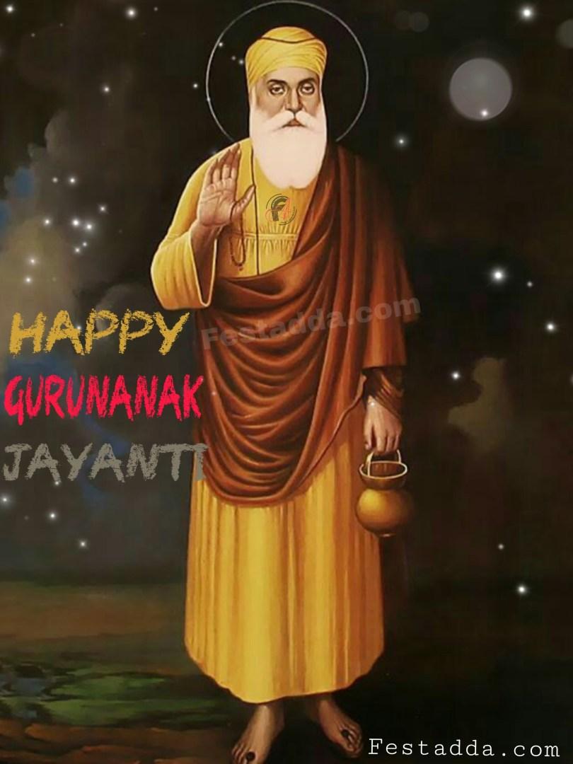Happy Guru Nanak Jayanti Wishes 2019 Greetings Image HD Photo