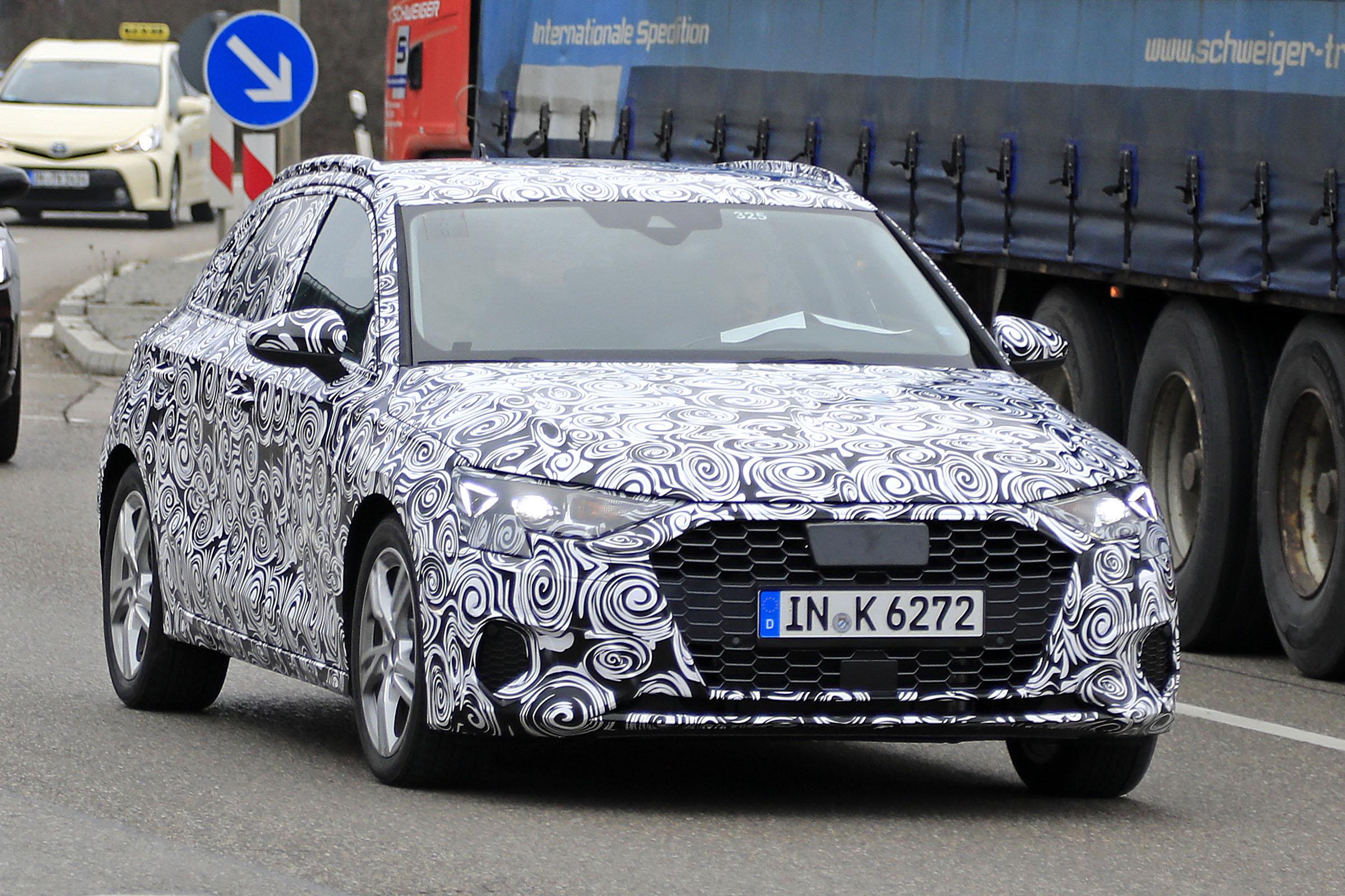New 2019 Audi A3 spied again in sporty “S” guise. Auto