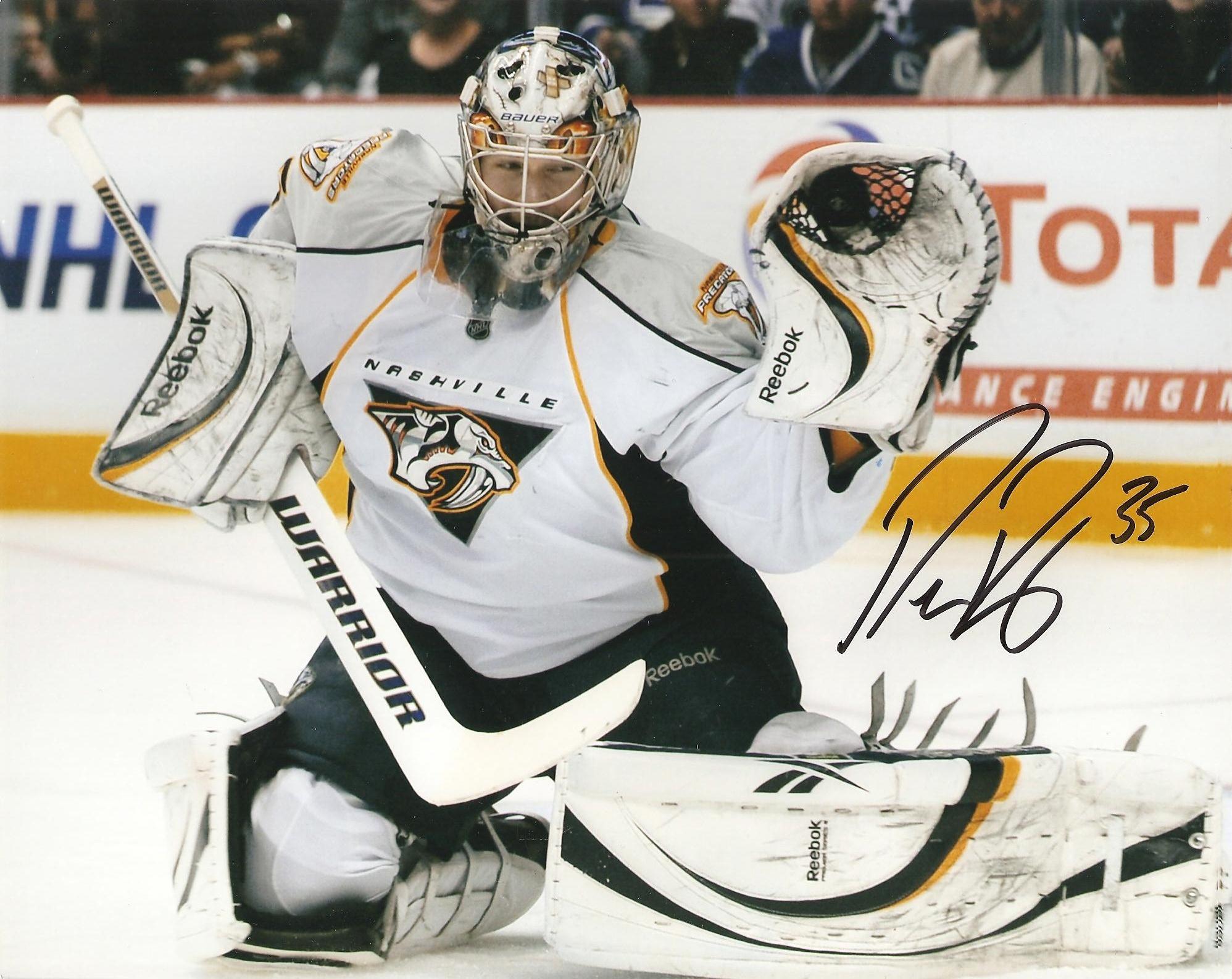 Hockey player Nashville Pekka Rinne wallpaper and image