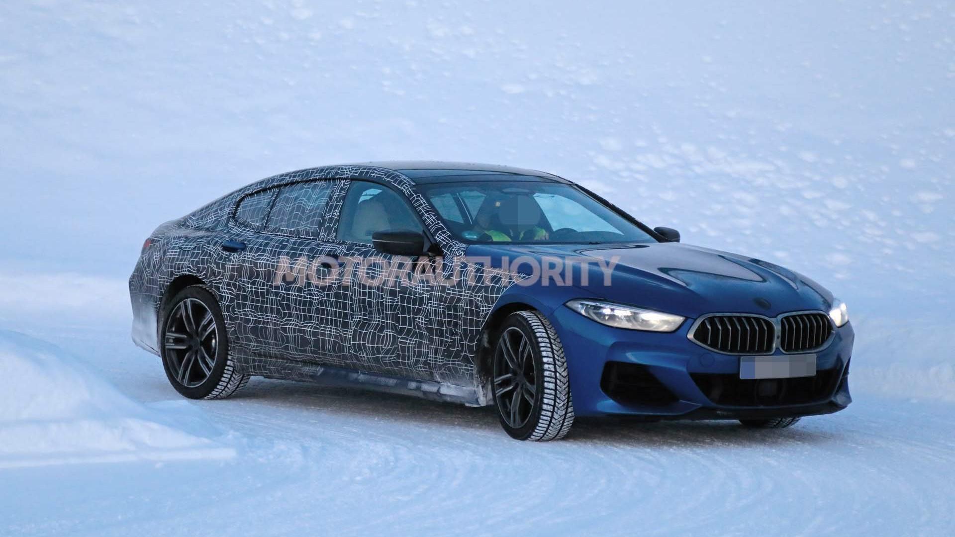 BMW 8 Series Gran Coupe Spy Shots And Video