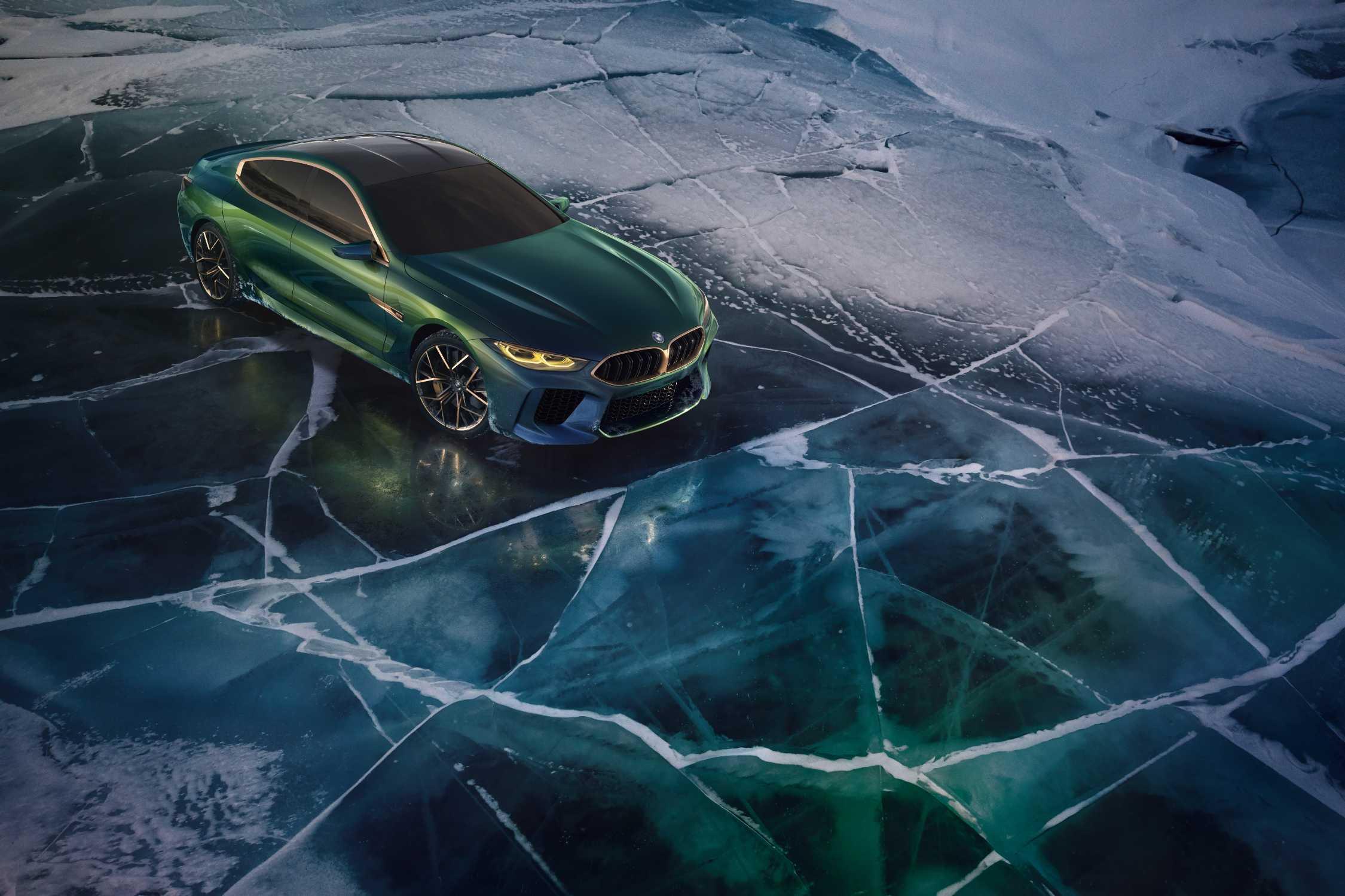 The BMW Concept M8 Gran Coupe showcases a new interpretation