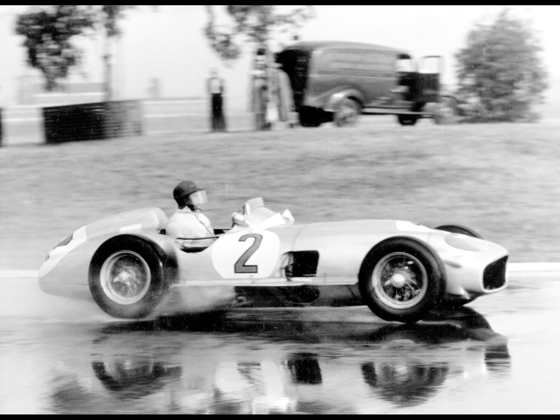 Mercedes Benz And Juan Manuel Fangio Buenos Aires Grand Prix