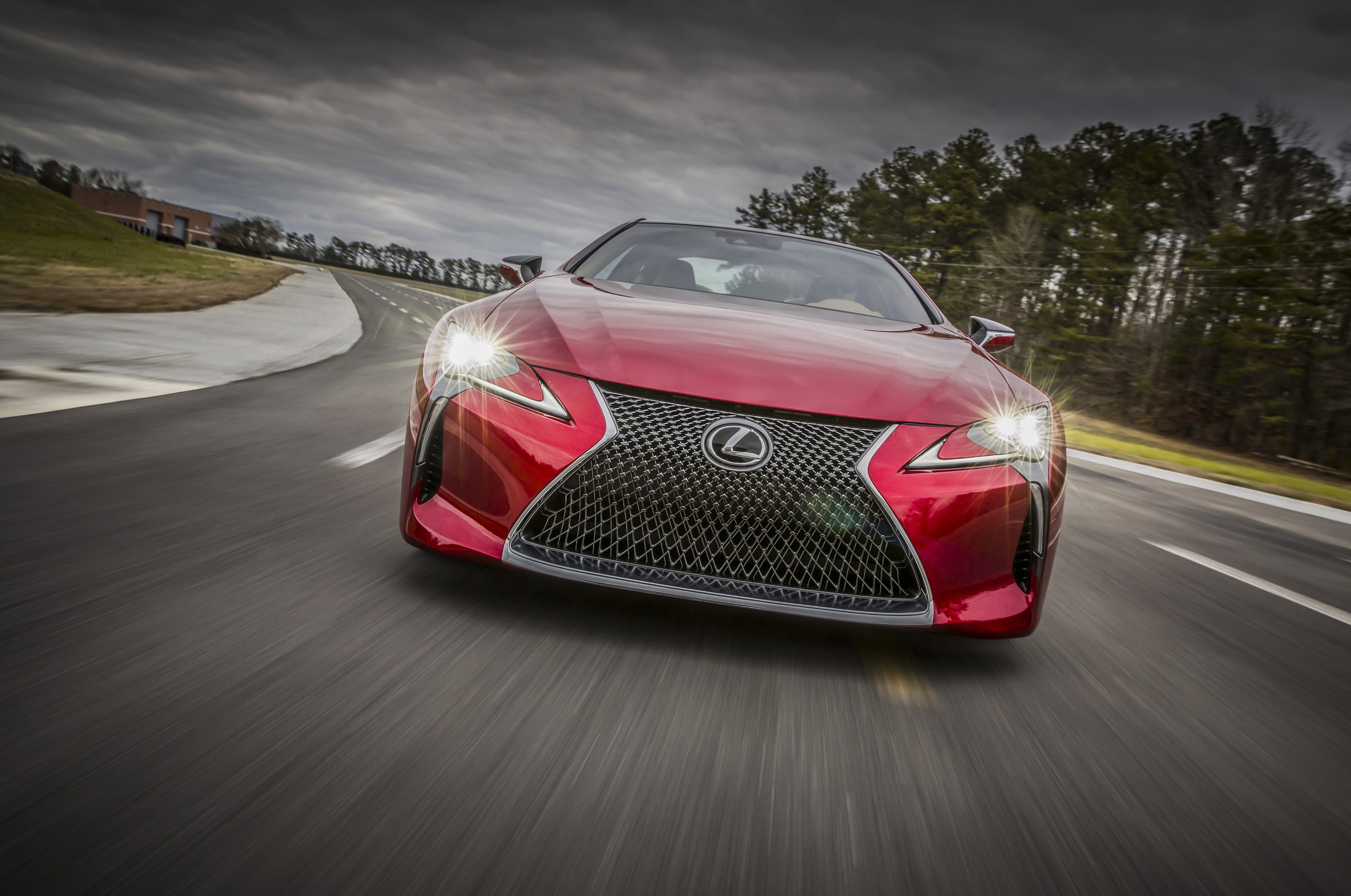 The Lexus LC 500 is a big, powerful, flagship coupe