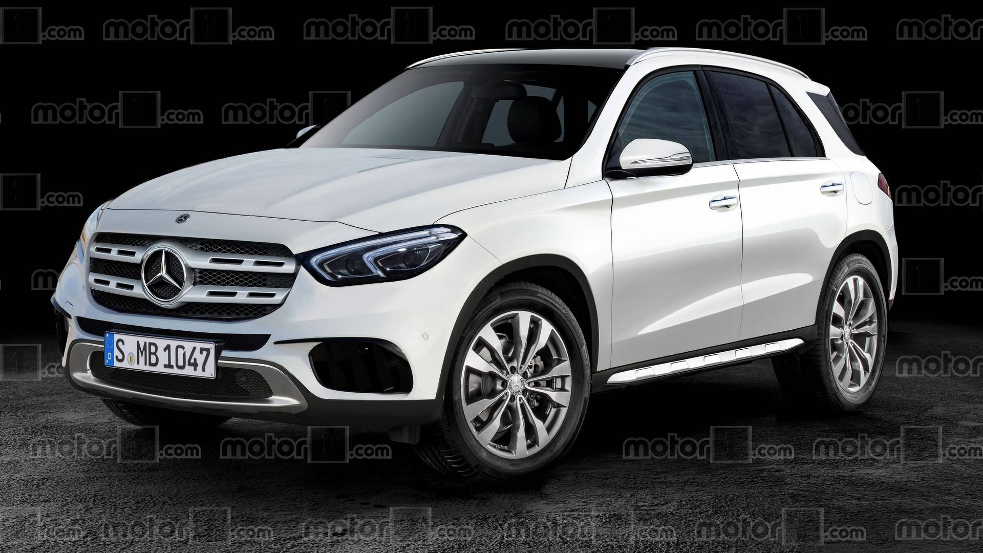 Mercedes GLE Ditches Camo In New Rendering