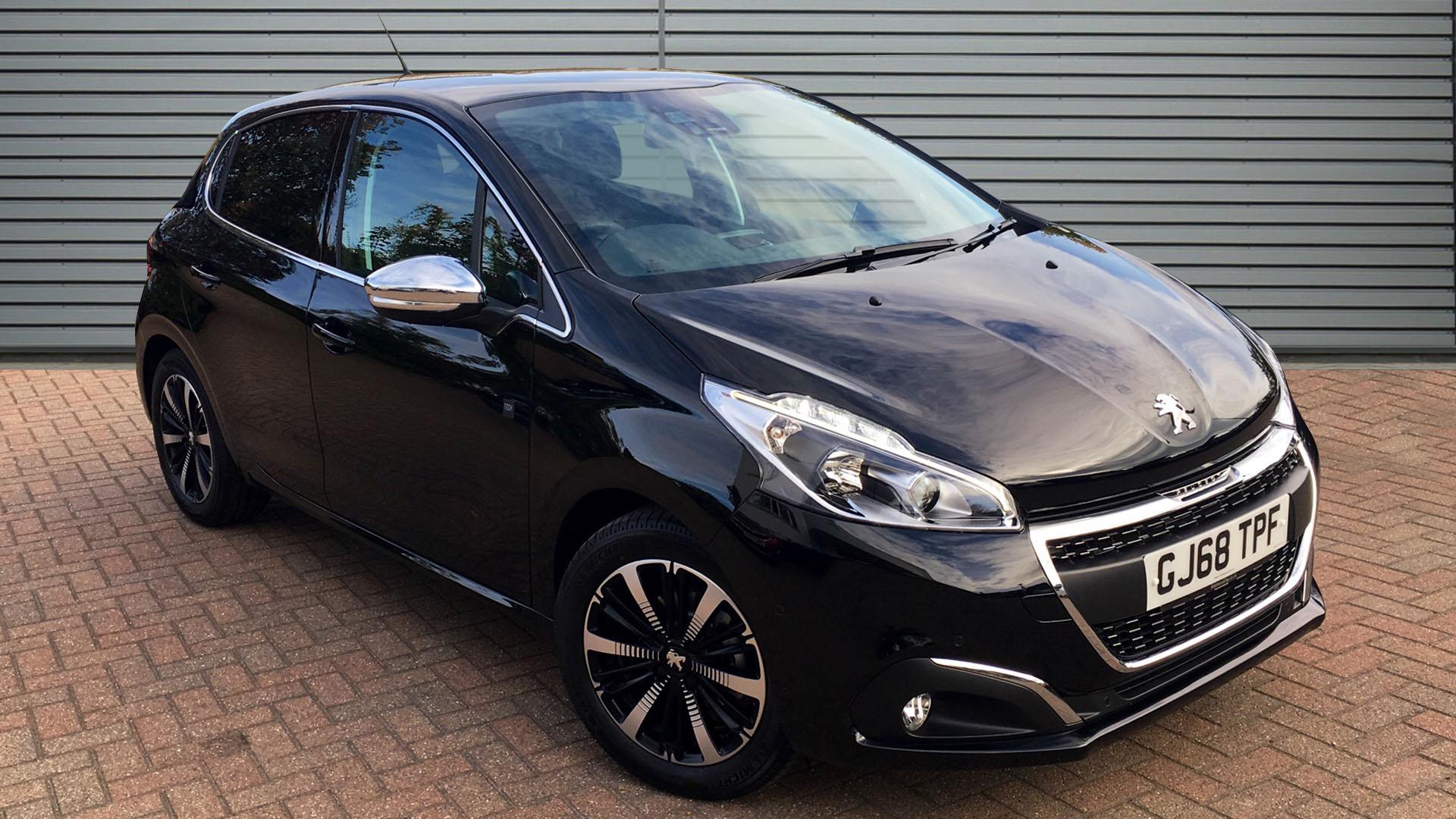 Used Peugeot 208 Tech Edition Black Cars