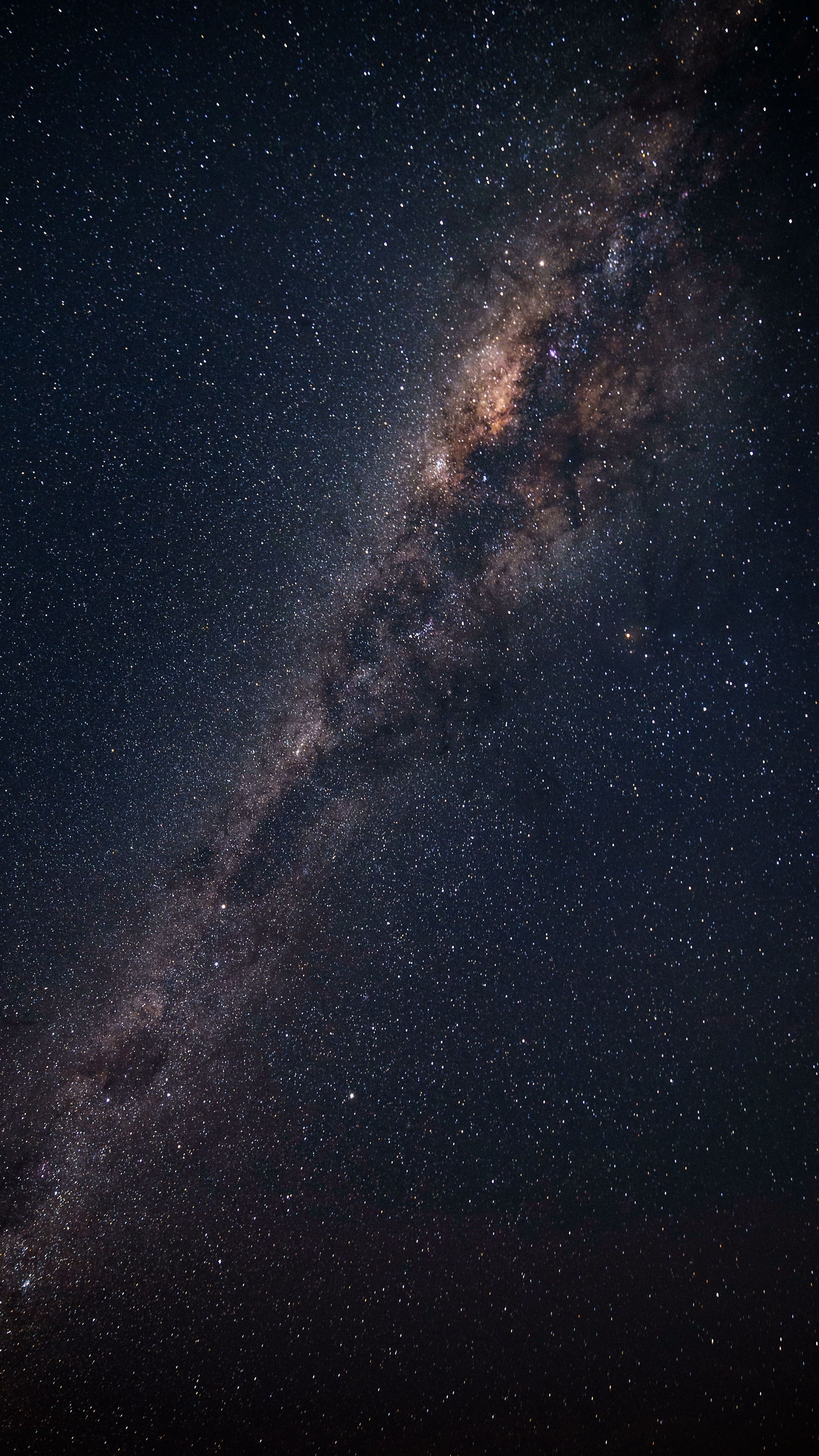 Wallpaper starry sky, milky way, astronomy, galaxy