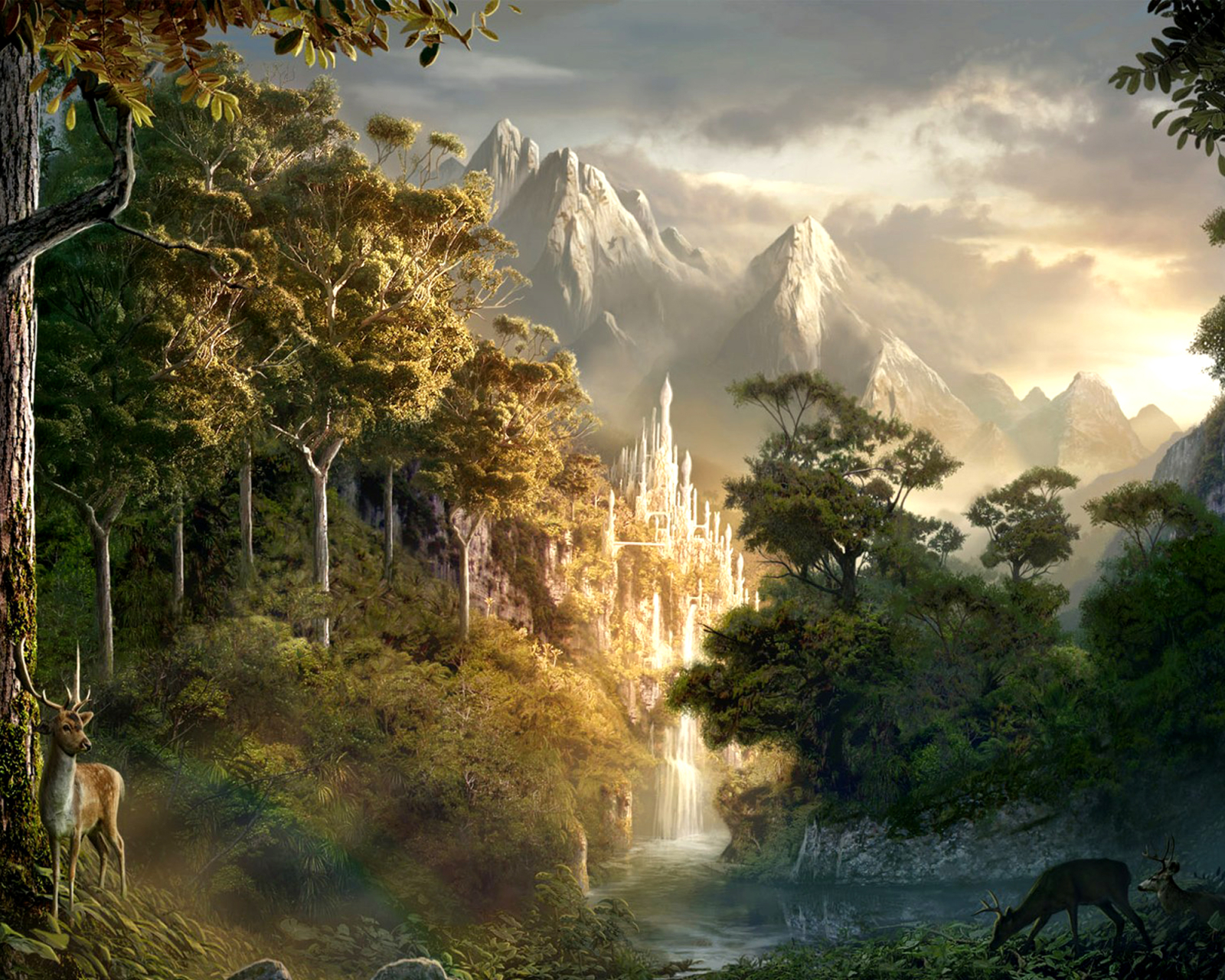Fantasy Landscape (1600x1280) Wallpaper