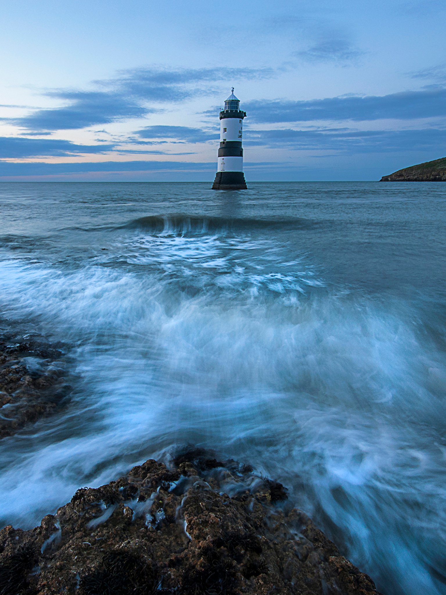 Wallpaper United Kingdom Anglesey Sea Nature Lighthouses 1536x2048