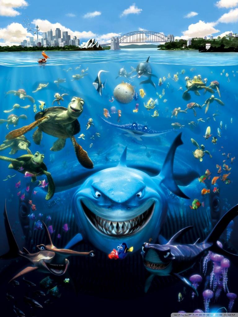 Finding Nemo Wallpaper 4K (768x1024)