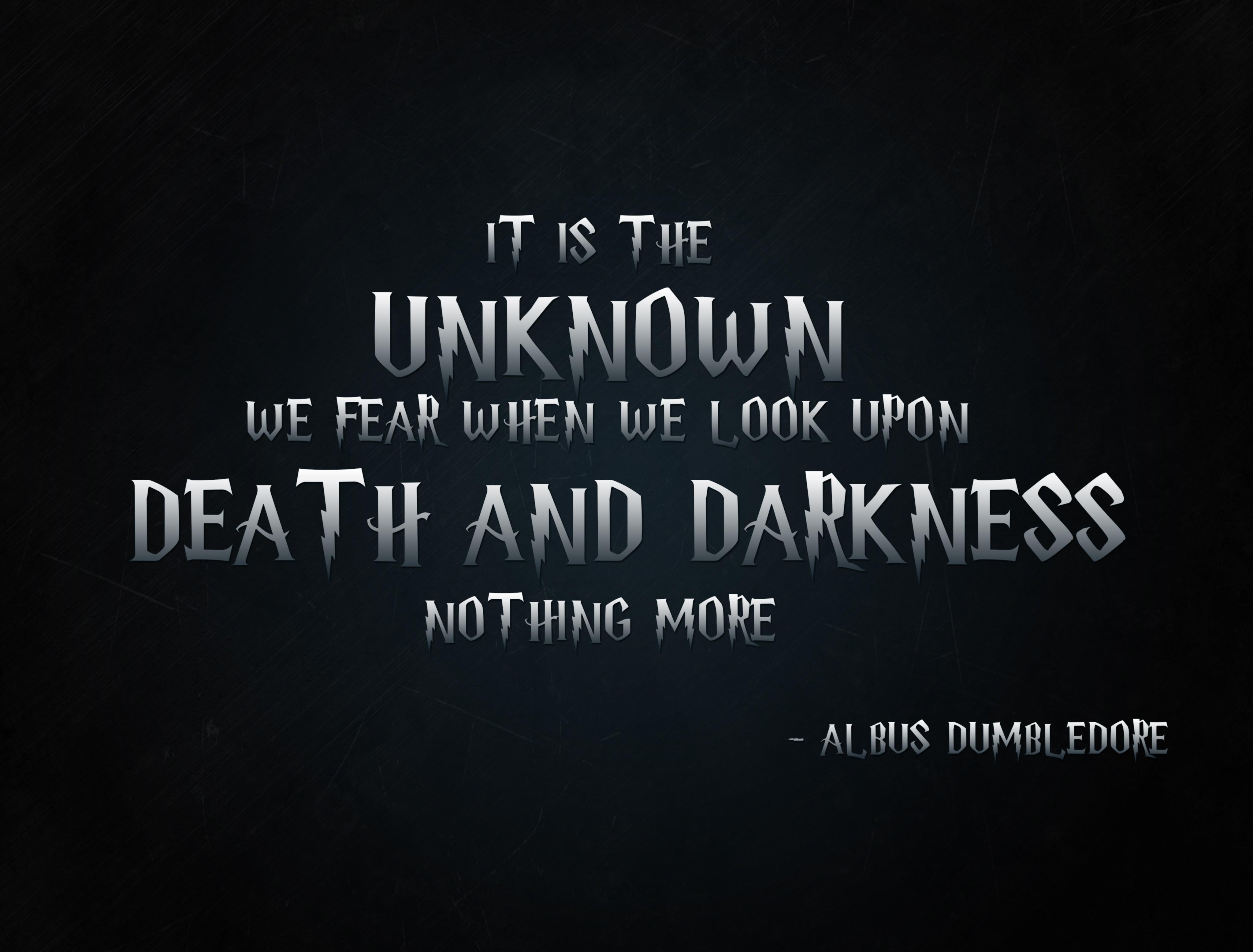 Albus Dumbledore, Harry Potter, Quote, Harry Potter and the Half