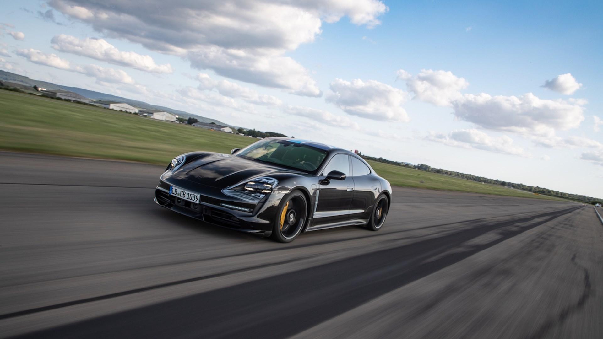 Watch The Porsche Taycan Accelerate 0–200 Km H Over And Over