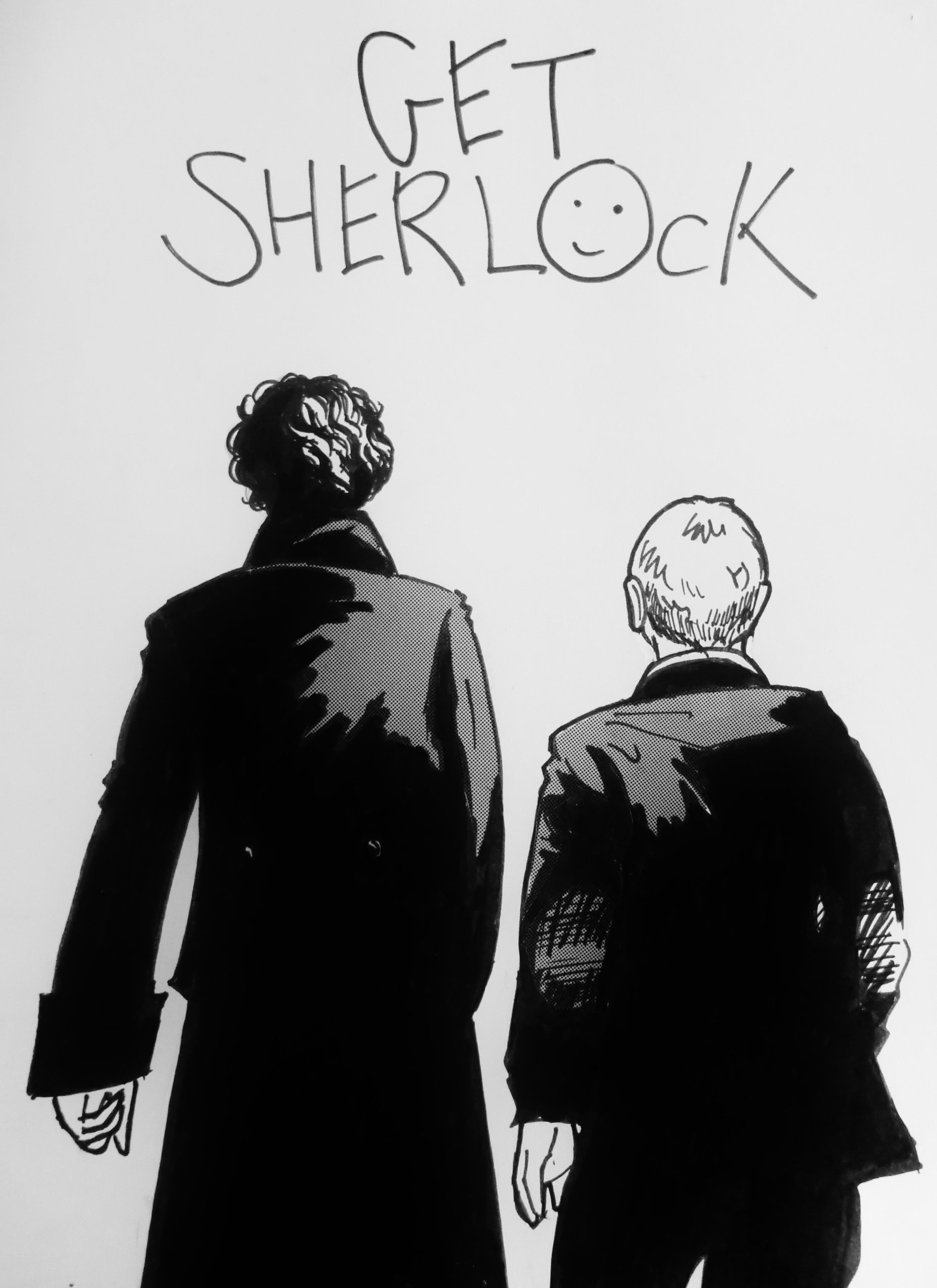 Sherlock BBC Mobile Wallpaper Anime