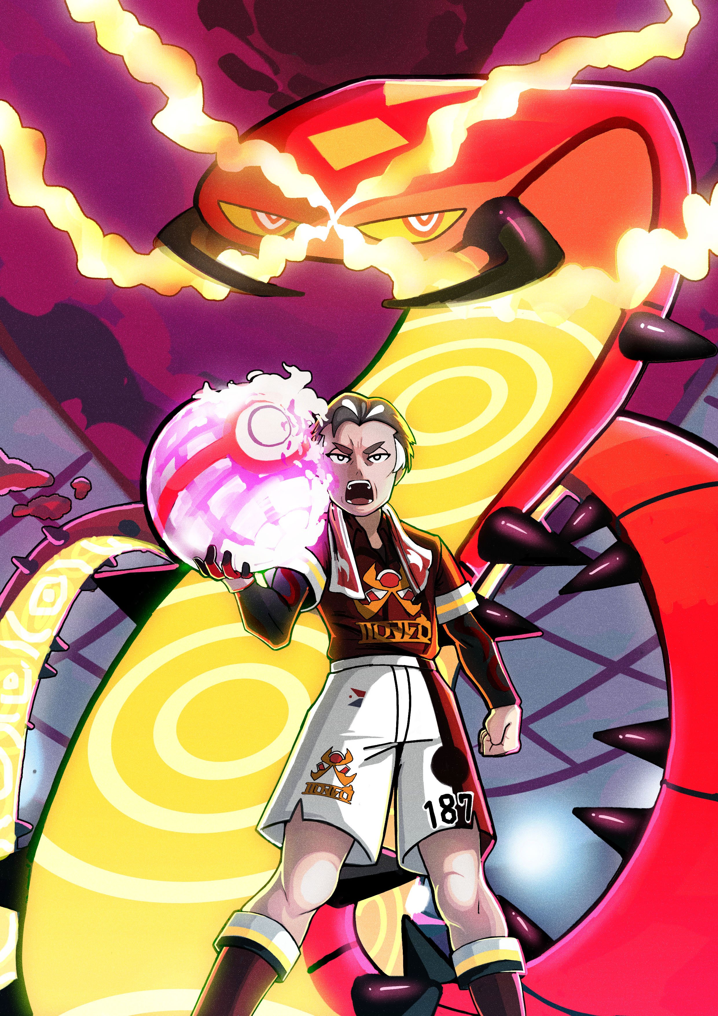 Centiskorchémon Sword & Shield Anime Image