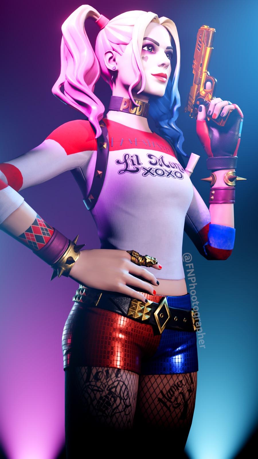 Harley Quinn Fortnite wallpaper