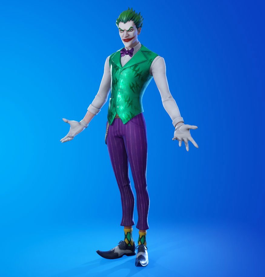 The Joker Fortnite wallpaper