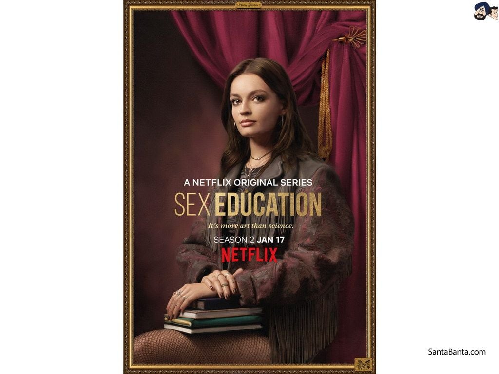 Mimi Keene in Netflix` comedy web series `Sex Education` season 2