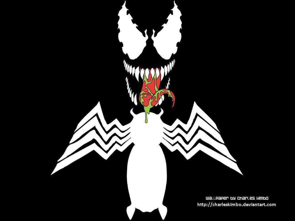Wallpaper For > Venom Logo iPhone Wallpaper