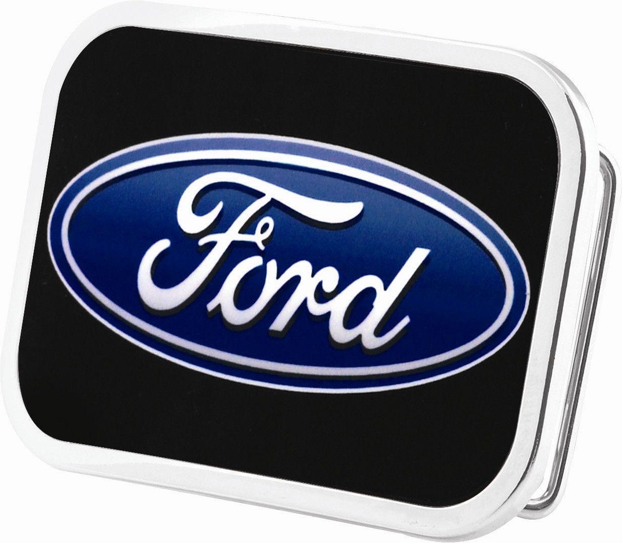 Ford Logo Blue Black Wallpaper for PCs