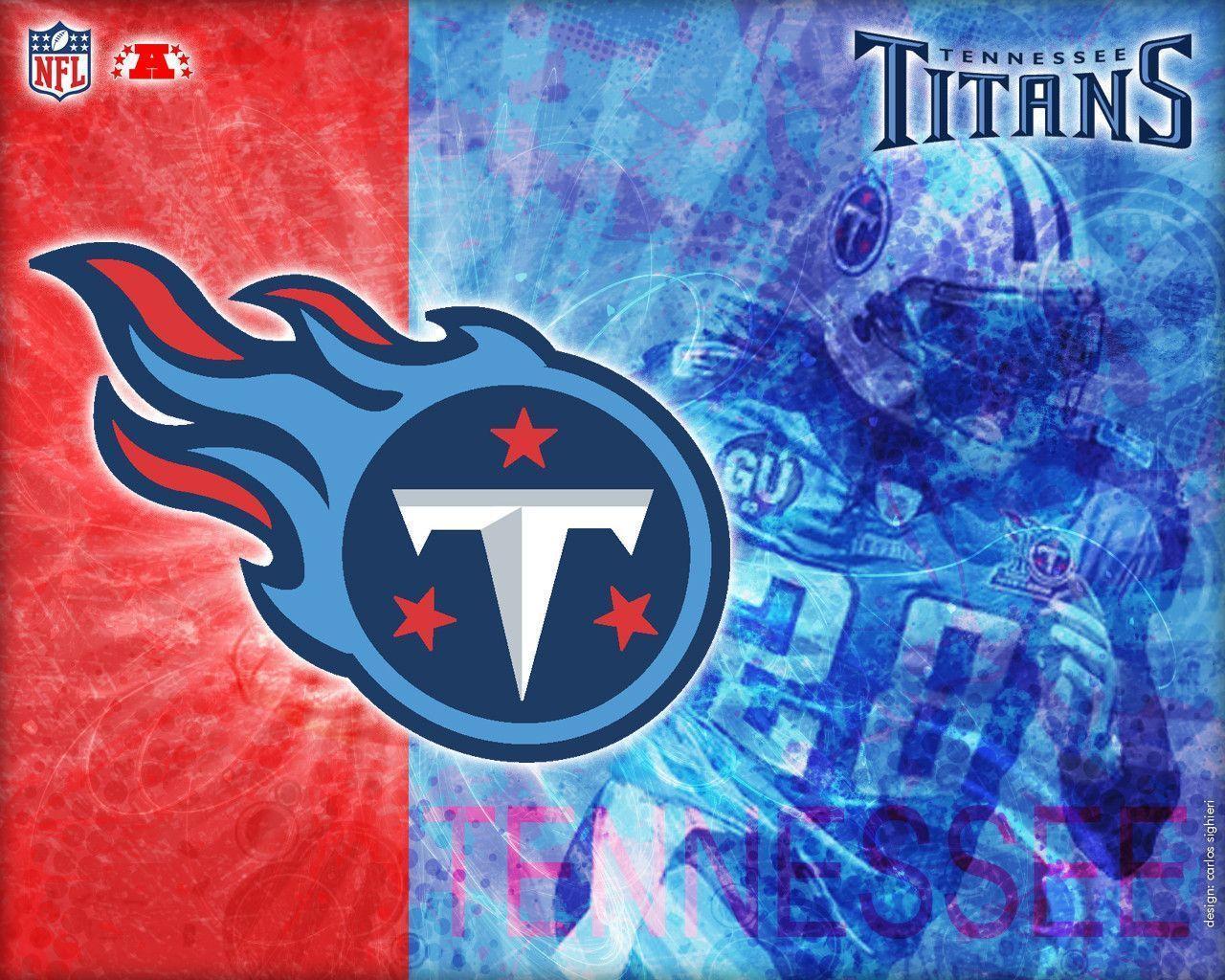 Tennessee Titans Graphic Design Wallpaper