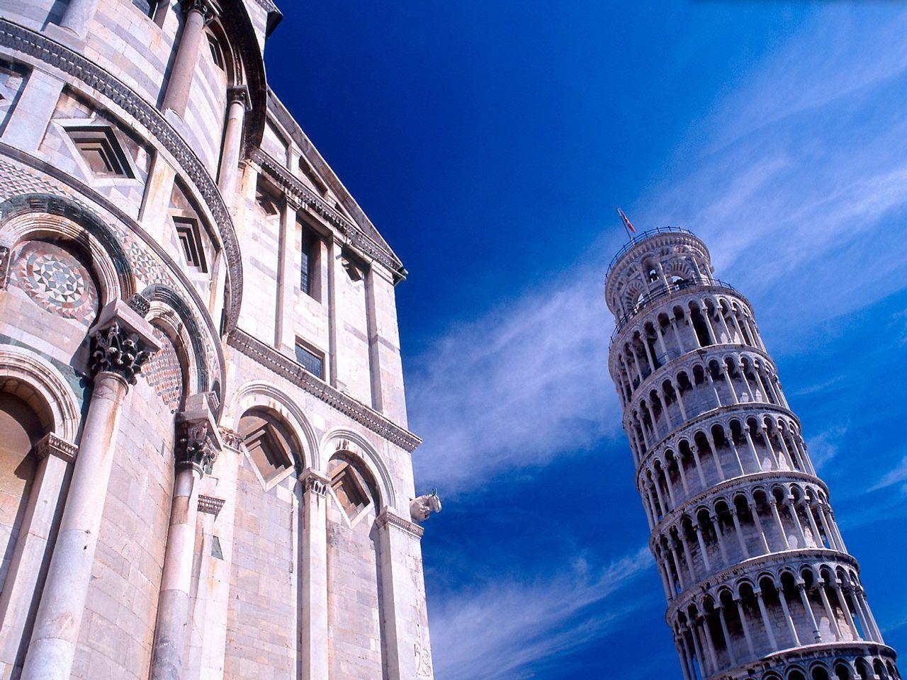 Leaning Tower of Pisa Italy Wallpaper. Travels Wallpaper Gallery