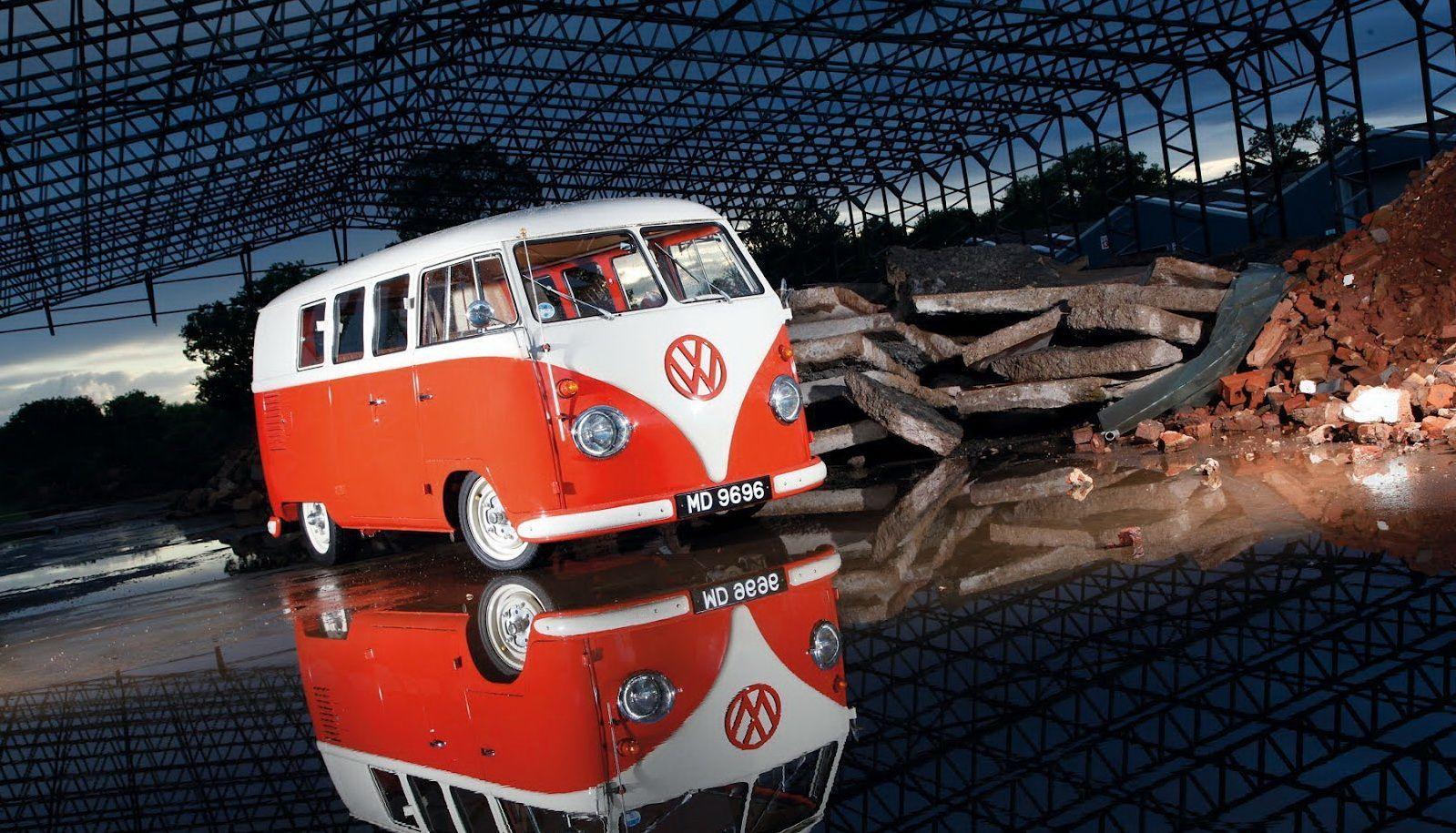 Classic VW Bus Wallpaper Desktop Wallpaper. Wallpaper