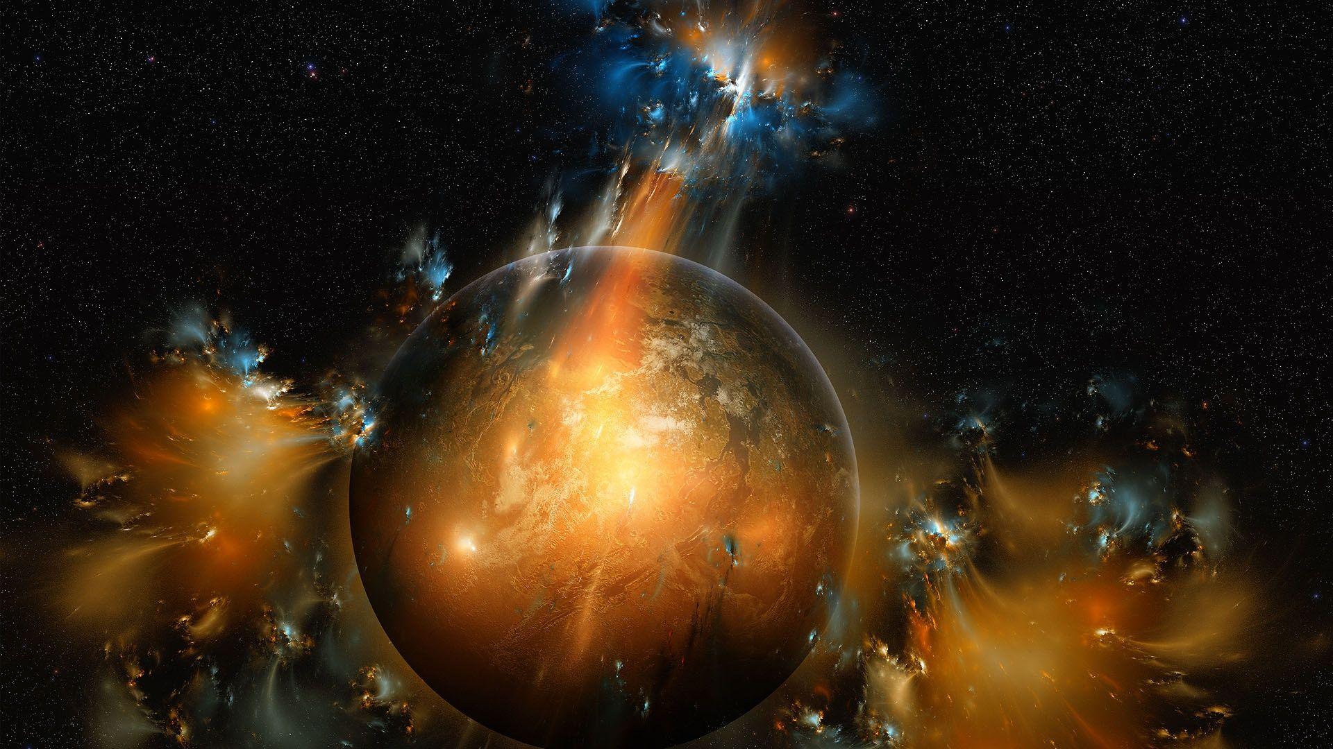 Solar System HD Wallpaper 1080p: Solar System Explosions HD