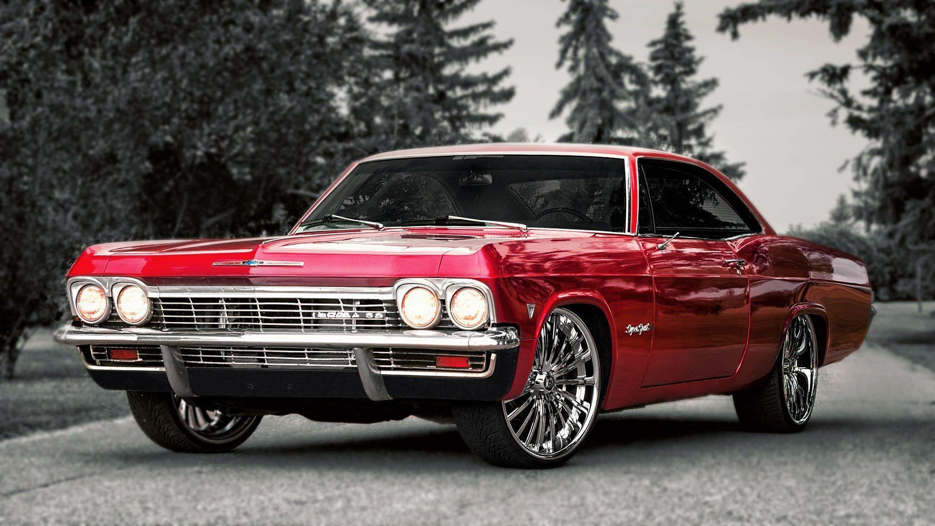 The classical model of Chevrolet Impala SS wallpaper and image