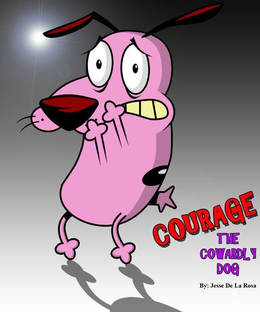 American top cartoons: Courage the cowardly dog wallpaper