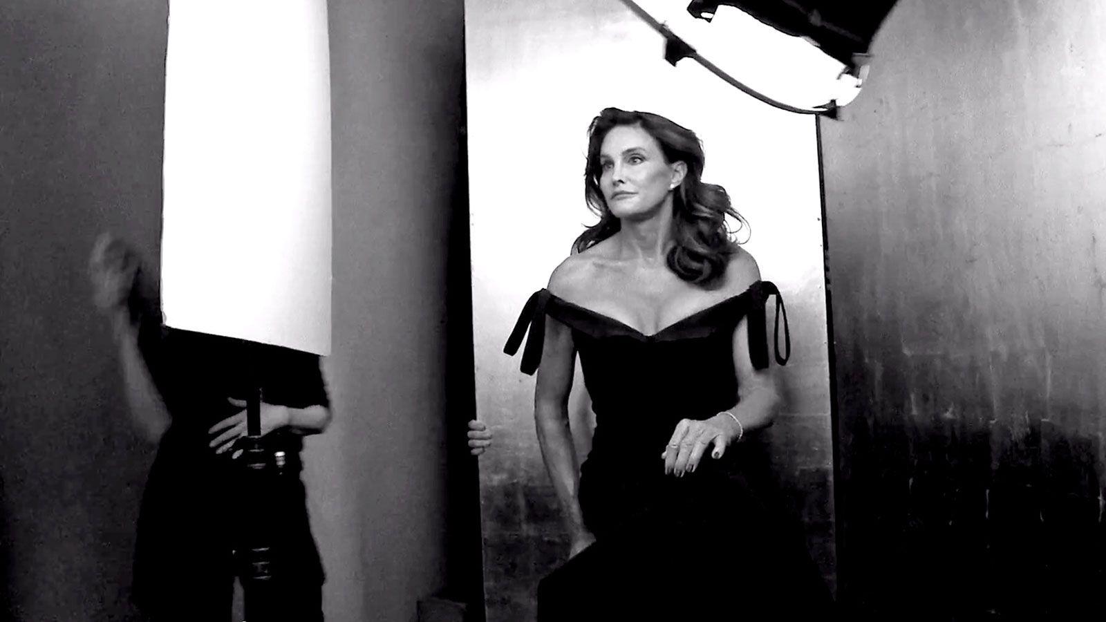 Caitlyn Jenner during the Vanity Fair Photohoot