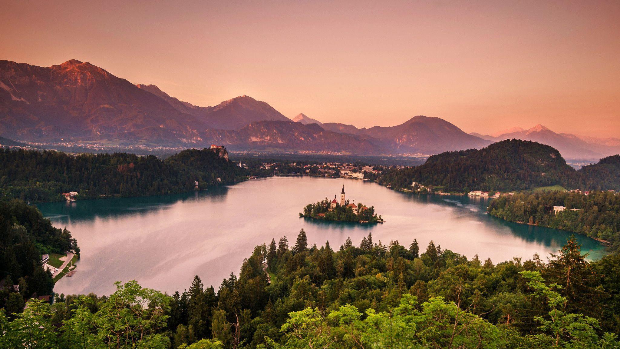 Lake Bled Slovenia Wallpaper