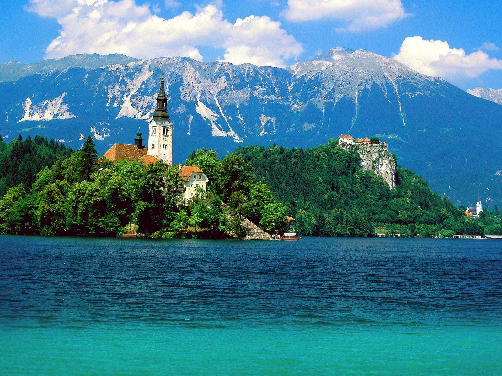 lake bled, slovenia. Lake Bled, Slovenia Wallpaper, Picture