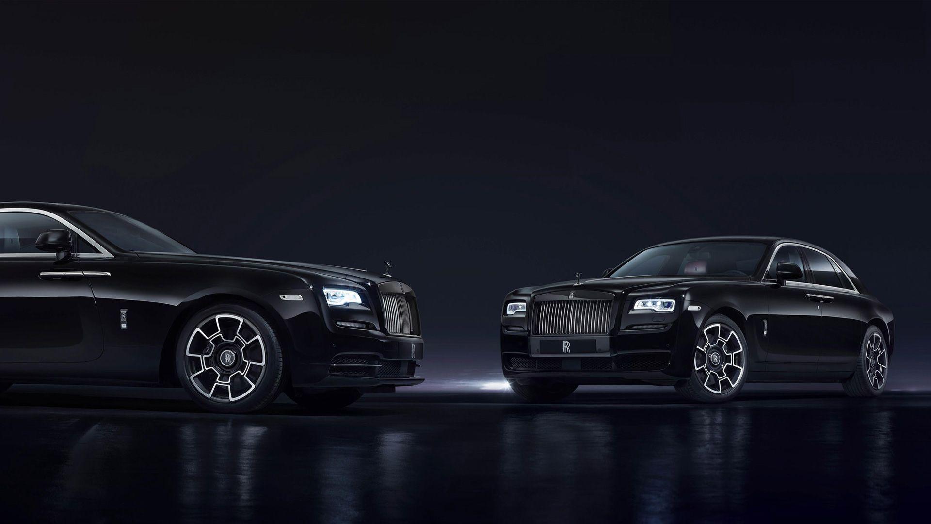 Rolls Royce Ghost Wraith Black Badge 2016 Wallpaper. HD Car
