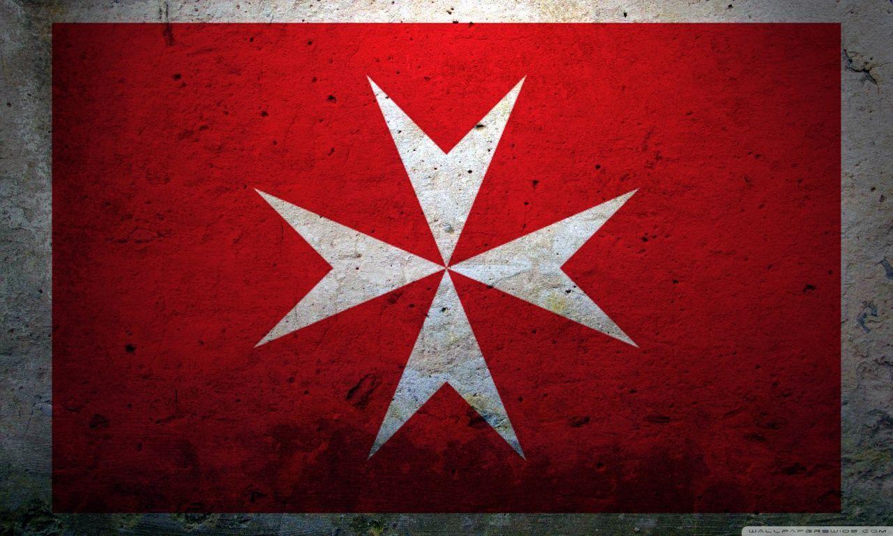 Grunge Civil Ensign Of Malta HD desktop wallpaper, High