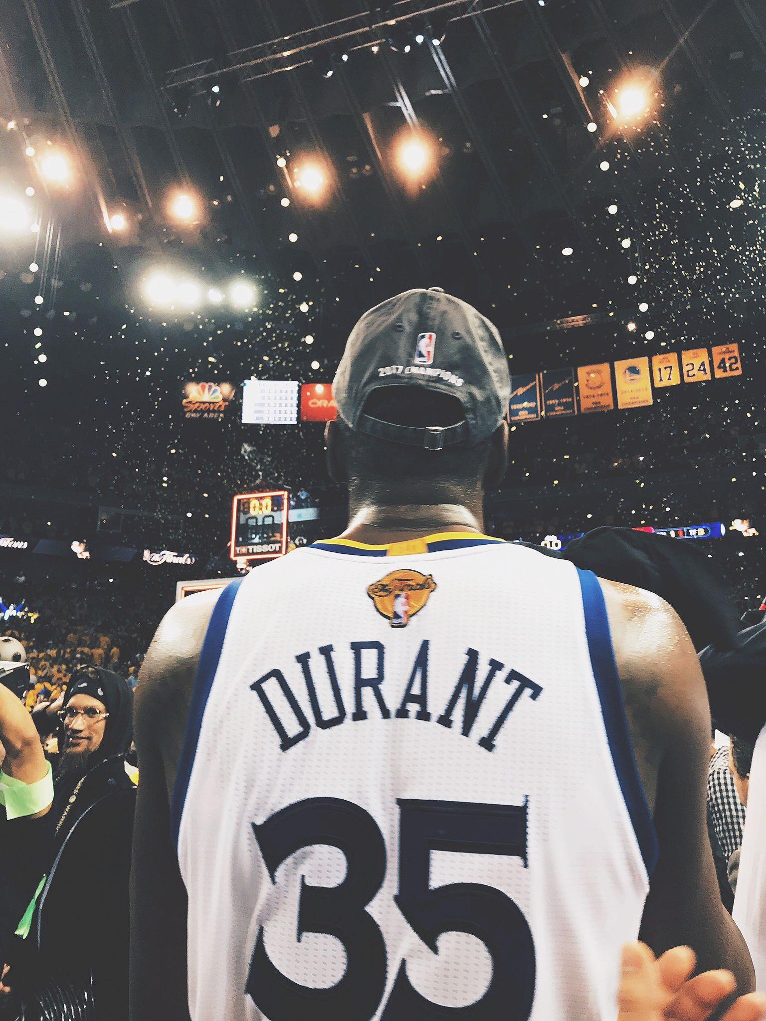 Kevin Durant NBA Champion Golden State Warriors Nike Wallpaper